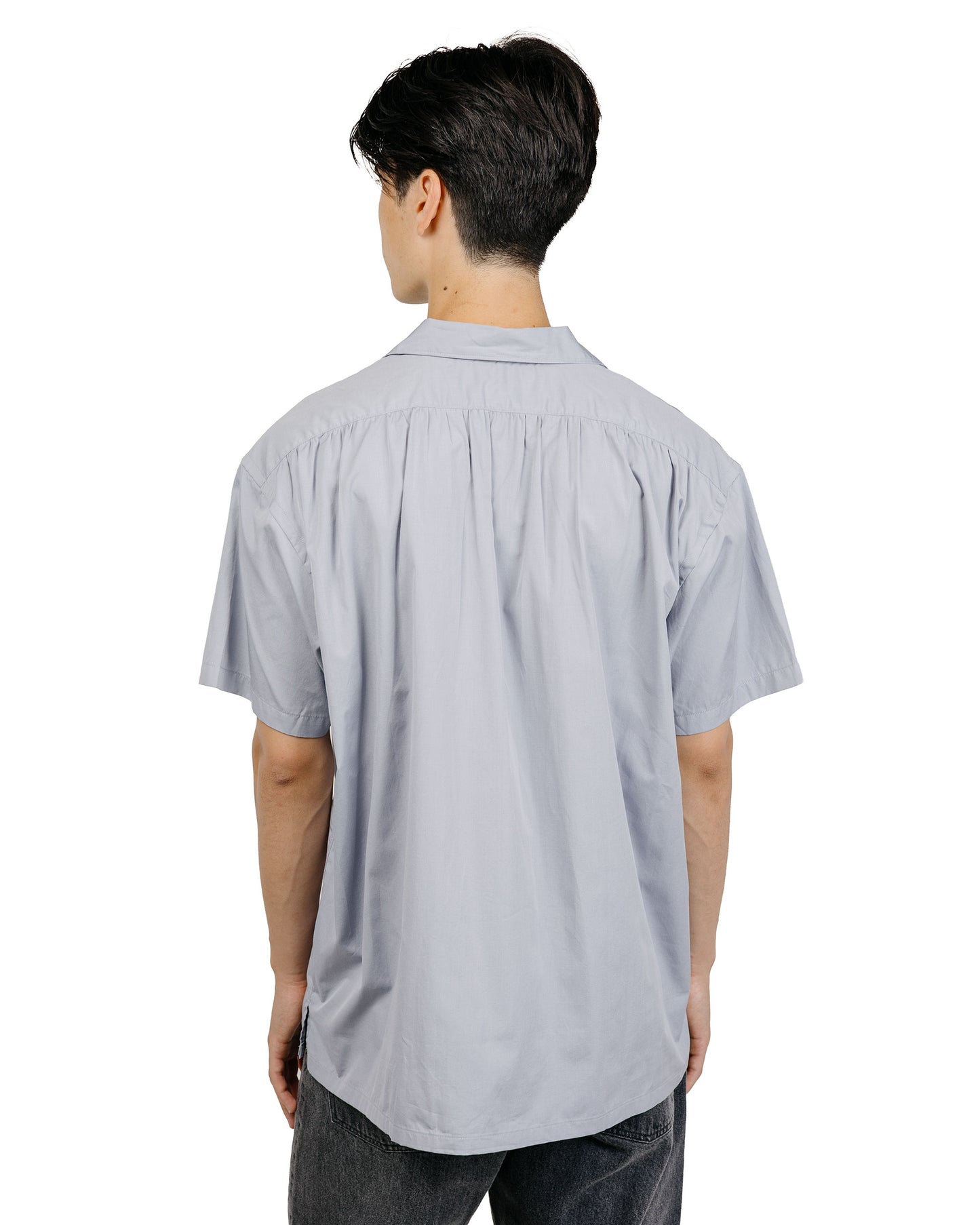 Phigvel Back Gathering SS Shirt Old Sax