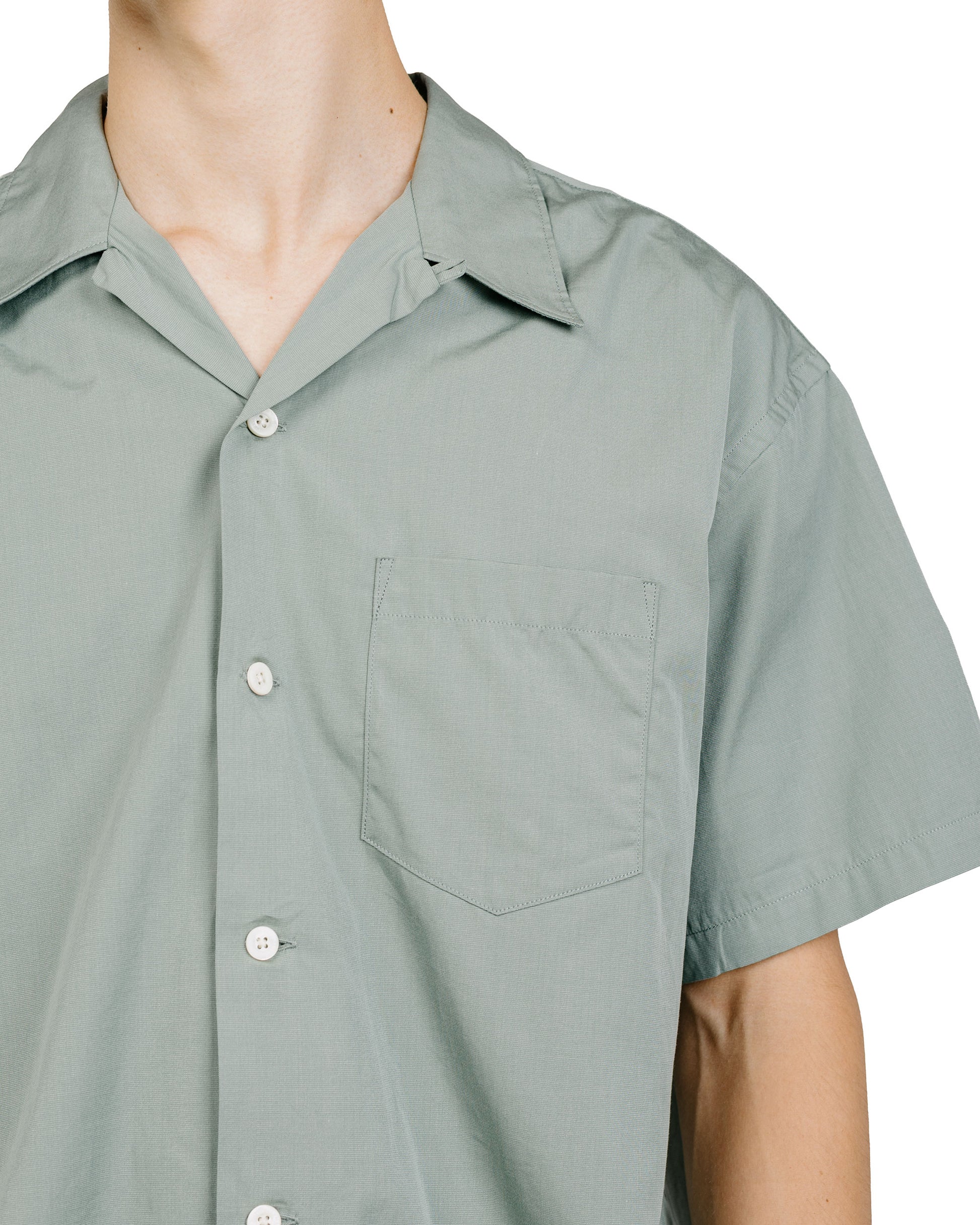 Phigvel Back Gathering SS Shirt Sage Green