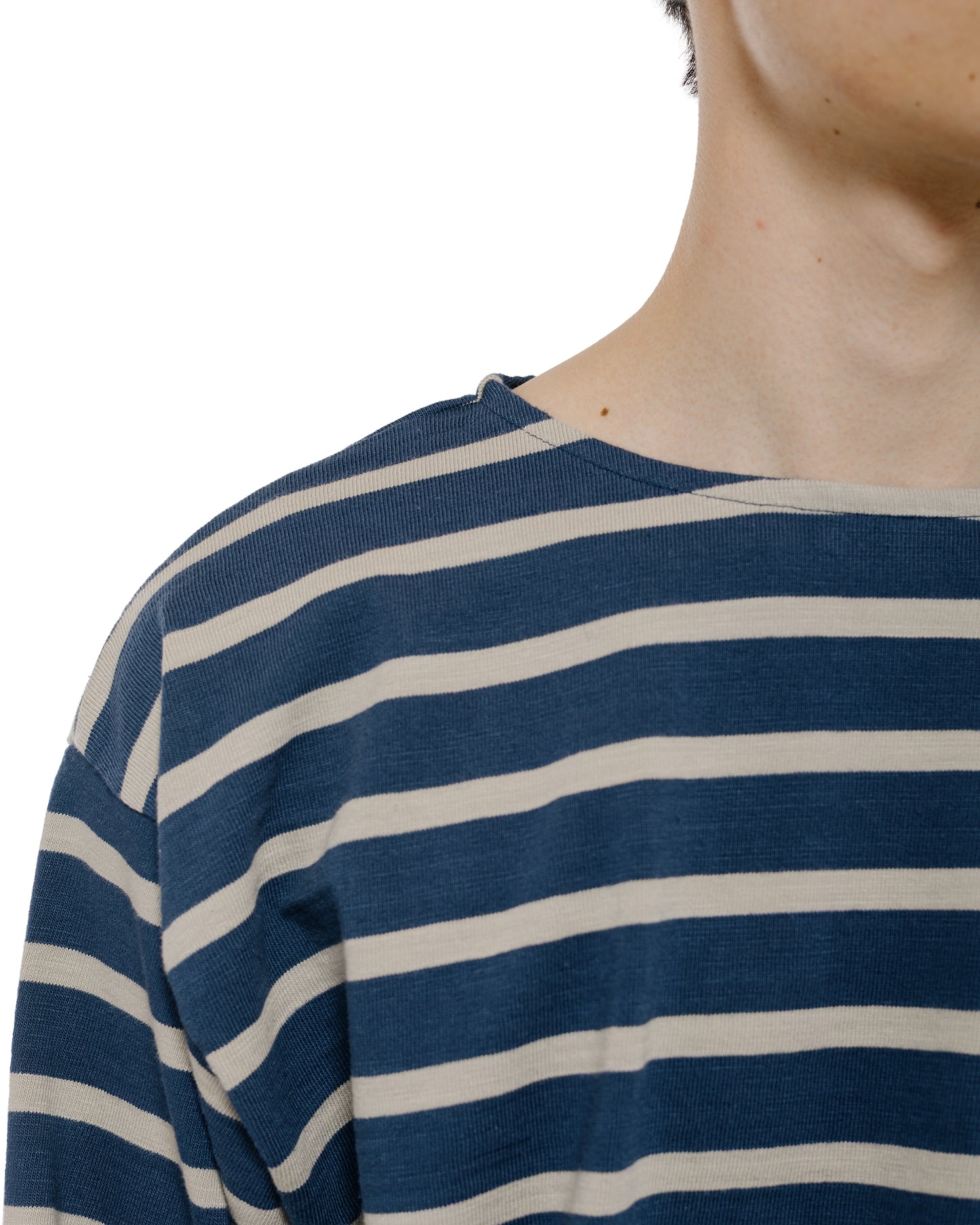 lost & found Phigvel Phigvel Basque Shirts Sepia Blue/S. Beige