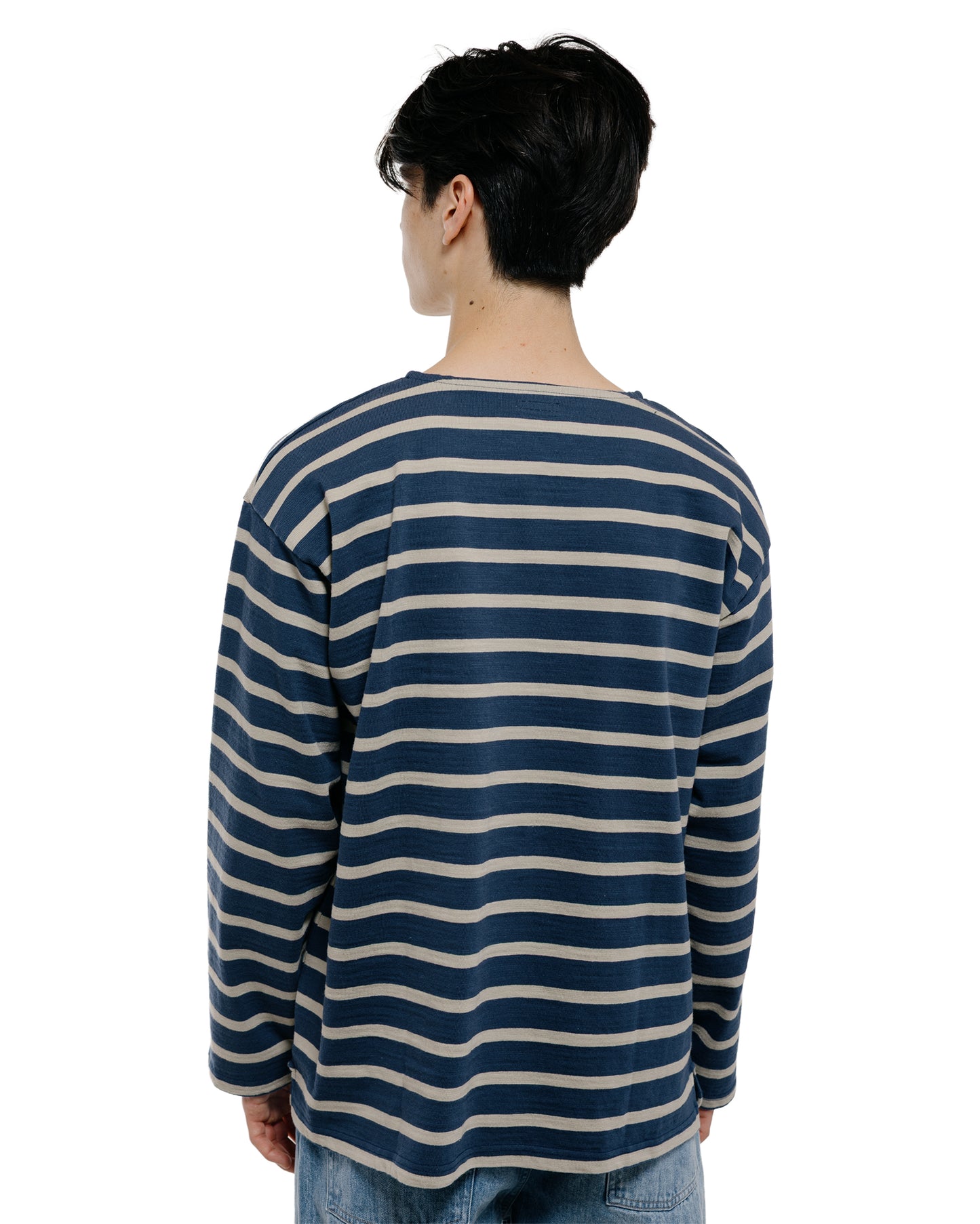 lost & found Phigvel Phigvel Basque Shirts Sepia Blue/S. Beige