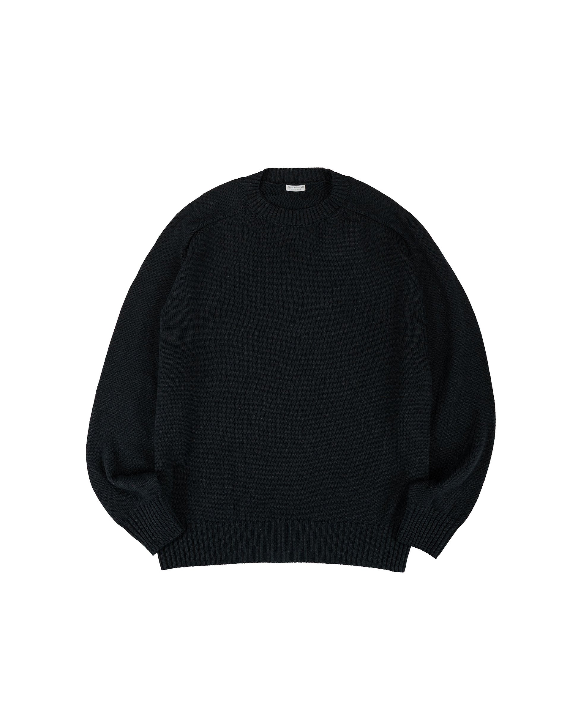 lost & found Phigvel Phigvel C/L Crewneck Knit Ink Black