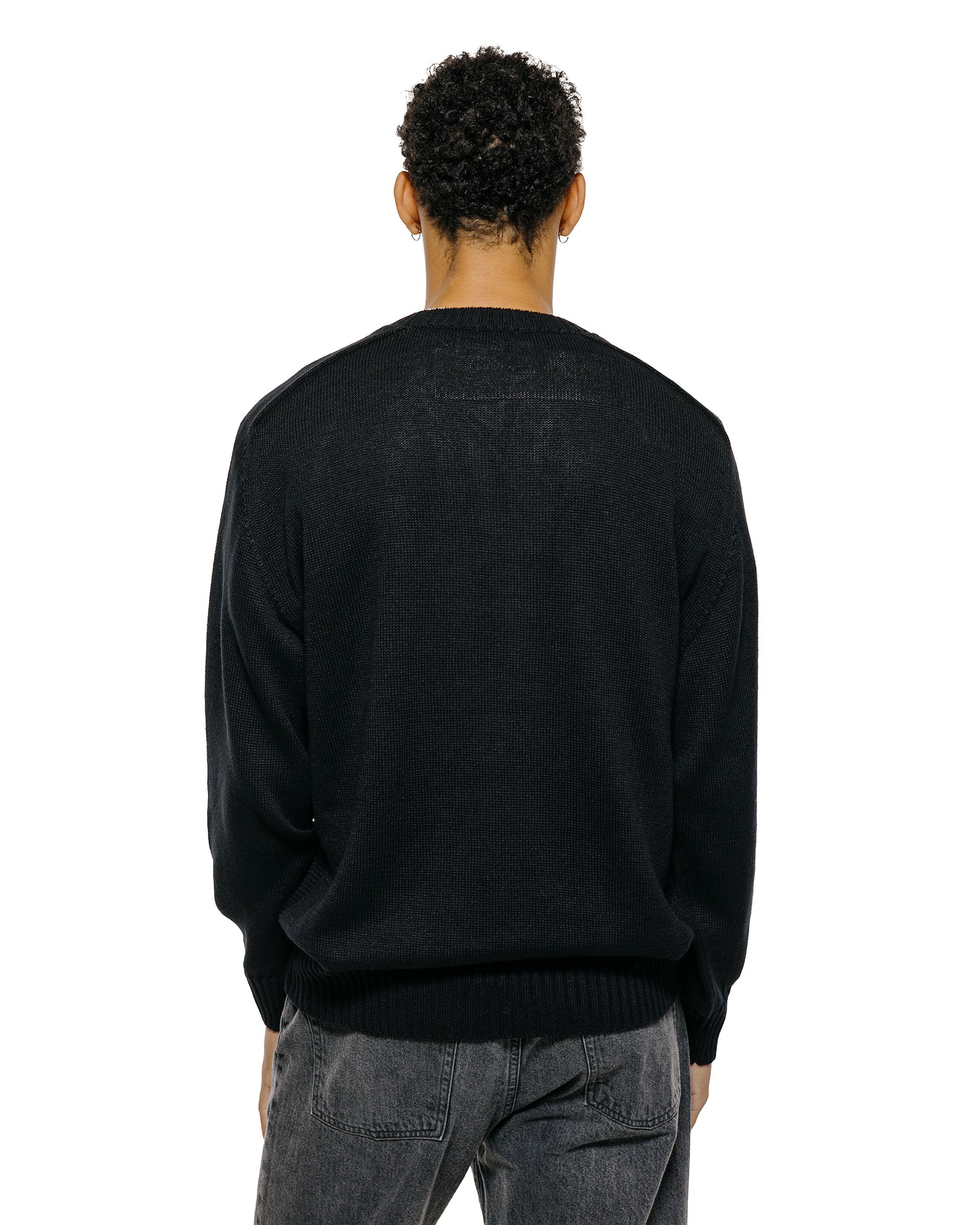 lost & found Phigvel Phigvel C/L Crewneck Knit Ink Black
