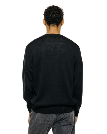 lost & found Phigvel Phigvel C/L Crewneck Knit Ink Black