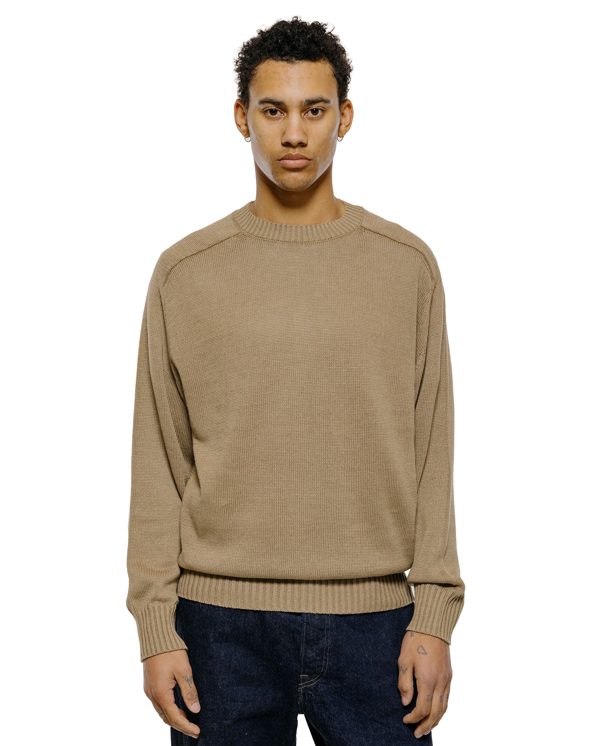 lost & found Phigvel Phigvel C/L Crewneck Knit Sand Beige