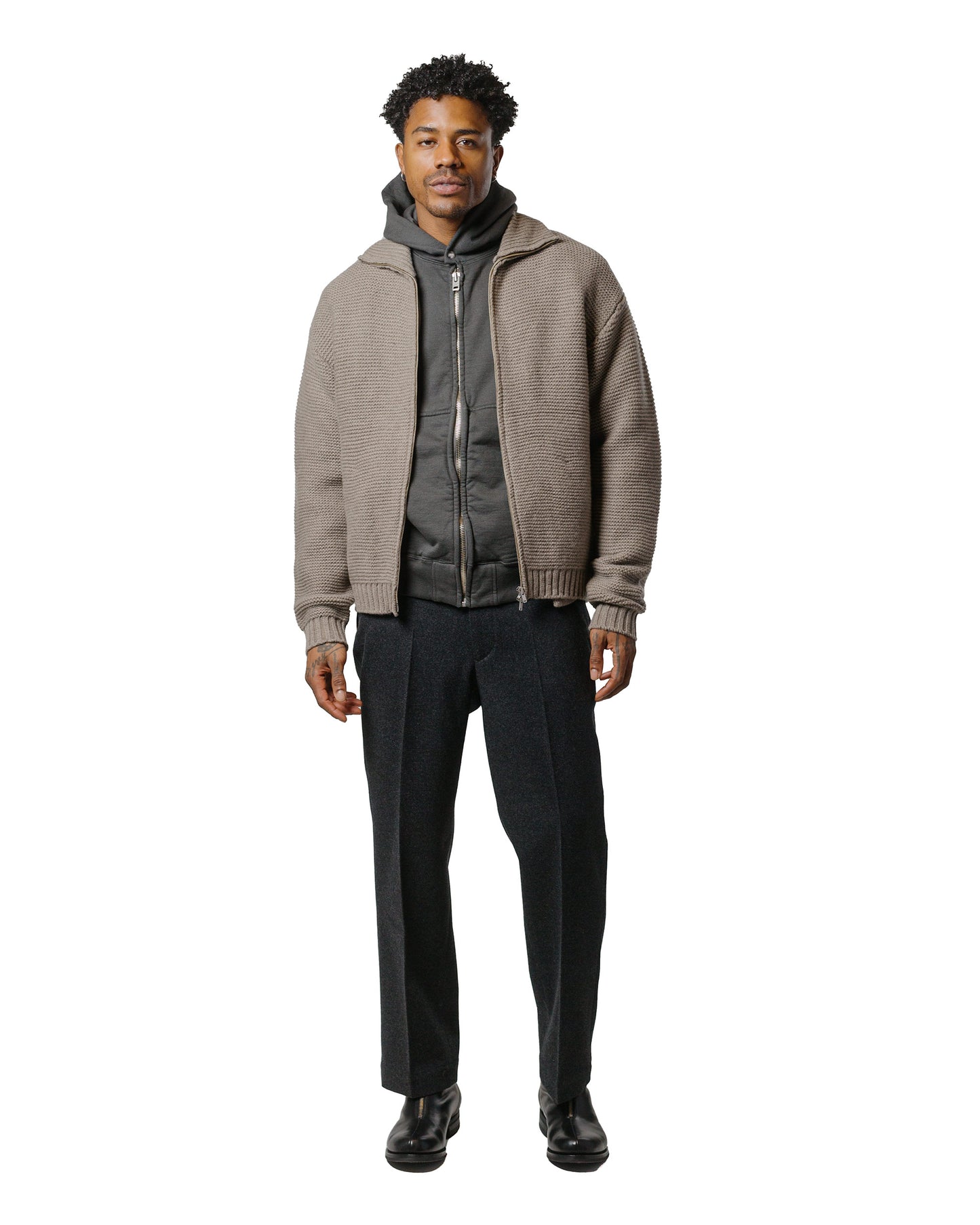 lost & found Phigvel Phigvel C/W Classic Trousers Dust Black