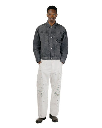 Phigvel Classic Faded Jean Jacket Black Faded
