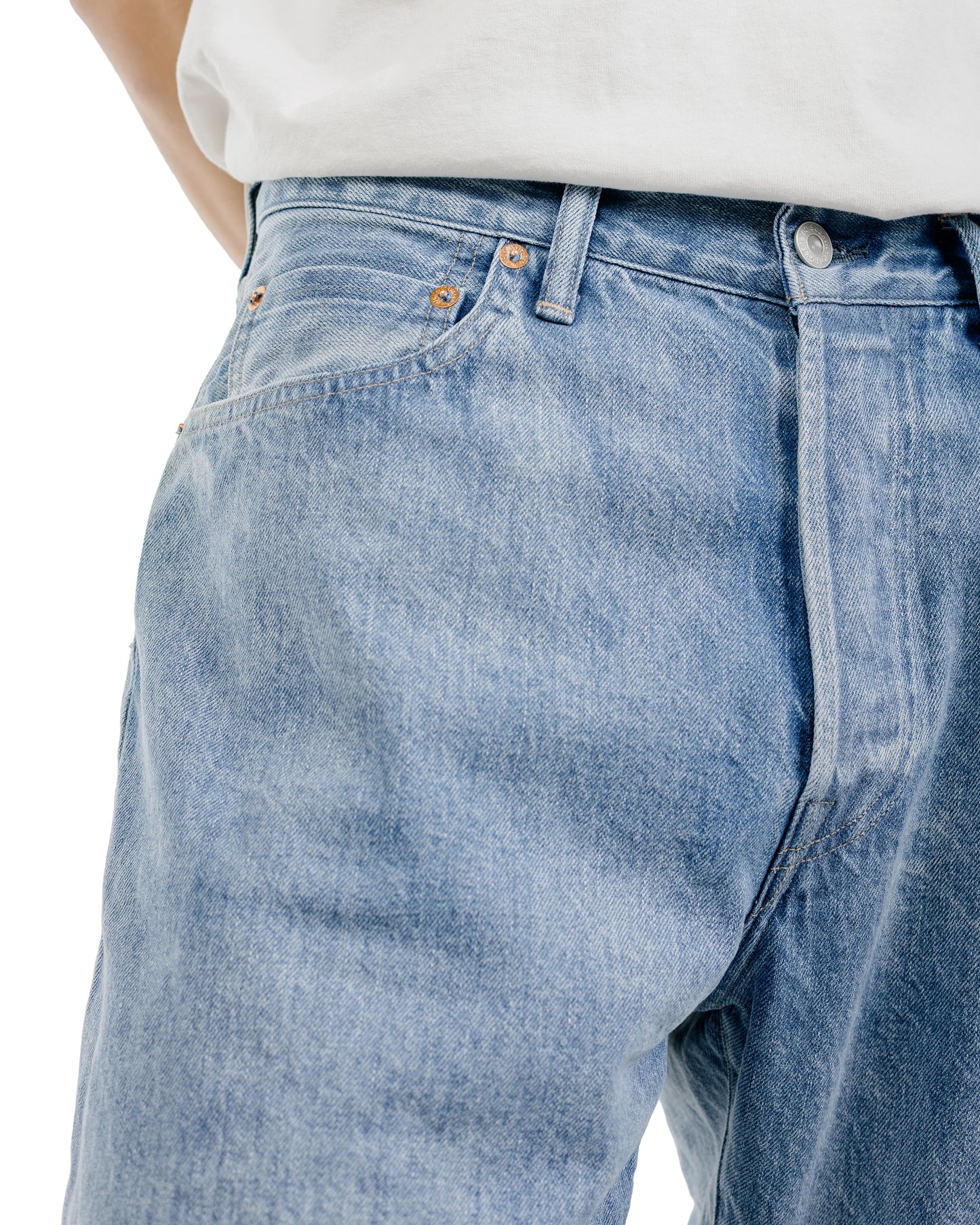 lost & found Phigvel Phigvel Classic Faded Jeans Indigo Fade