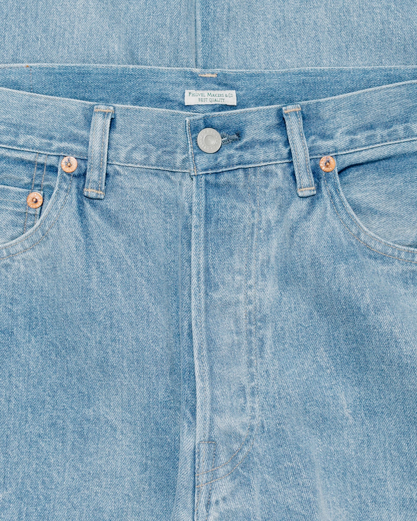 lost & found Phigvel Phigvel Classic Faded Jeans Indigo Fade