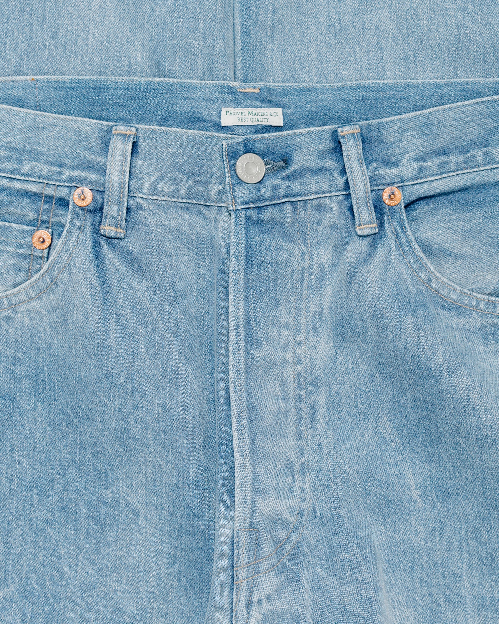 lost & found Phigvel Phigvel Classic Faded Jeans Indigo Fade