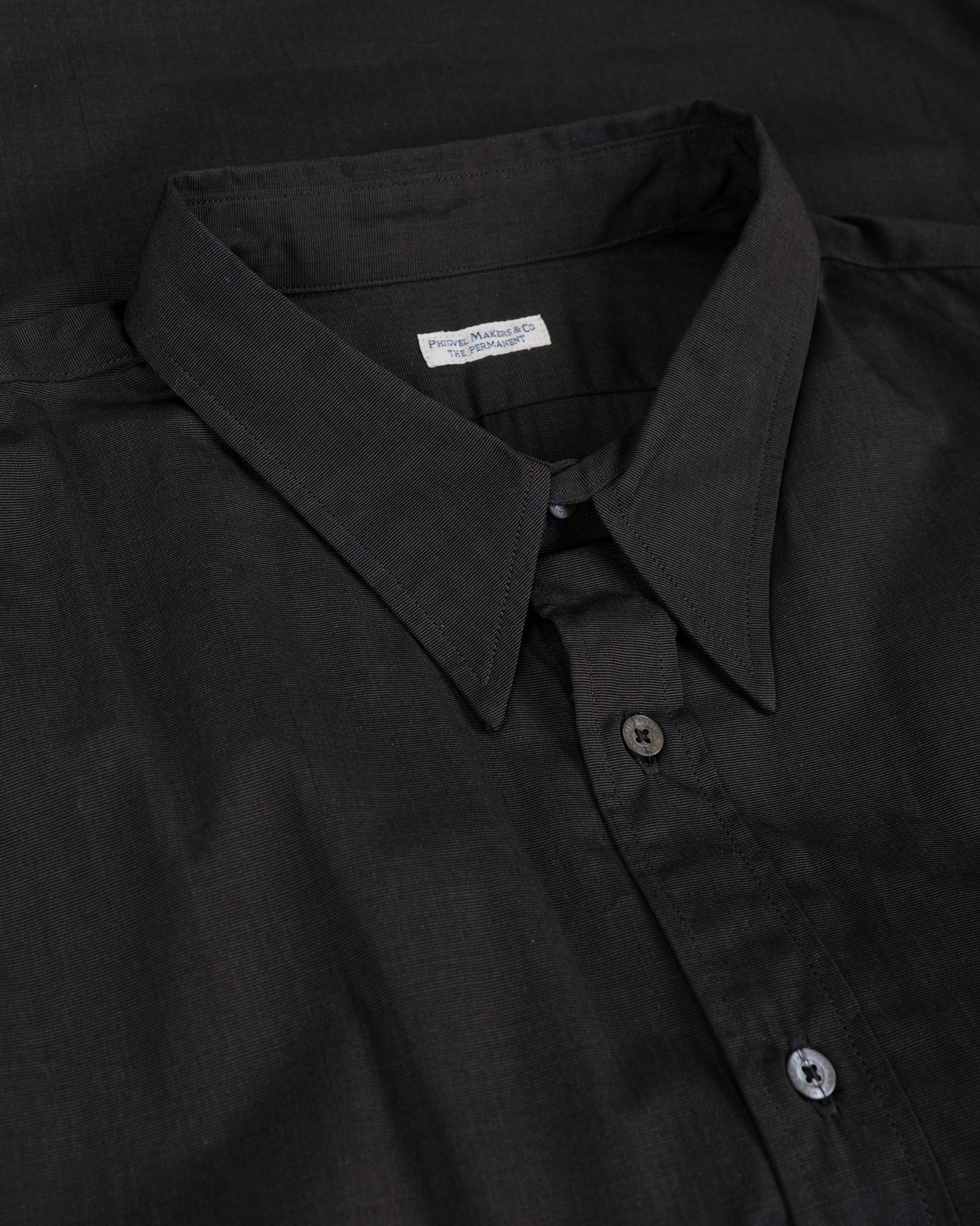 lost & found Phigvel Phigvel Classic Long Dress Shirt Charcoal