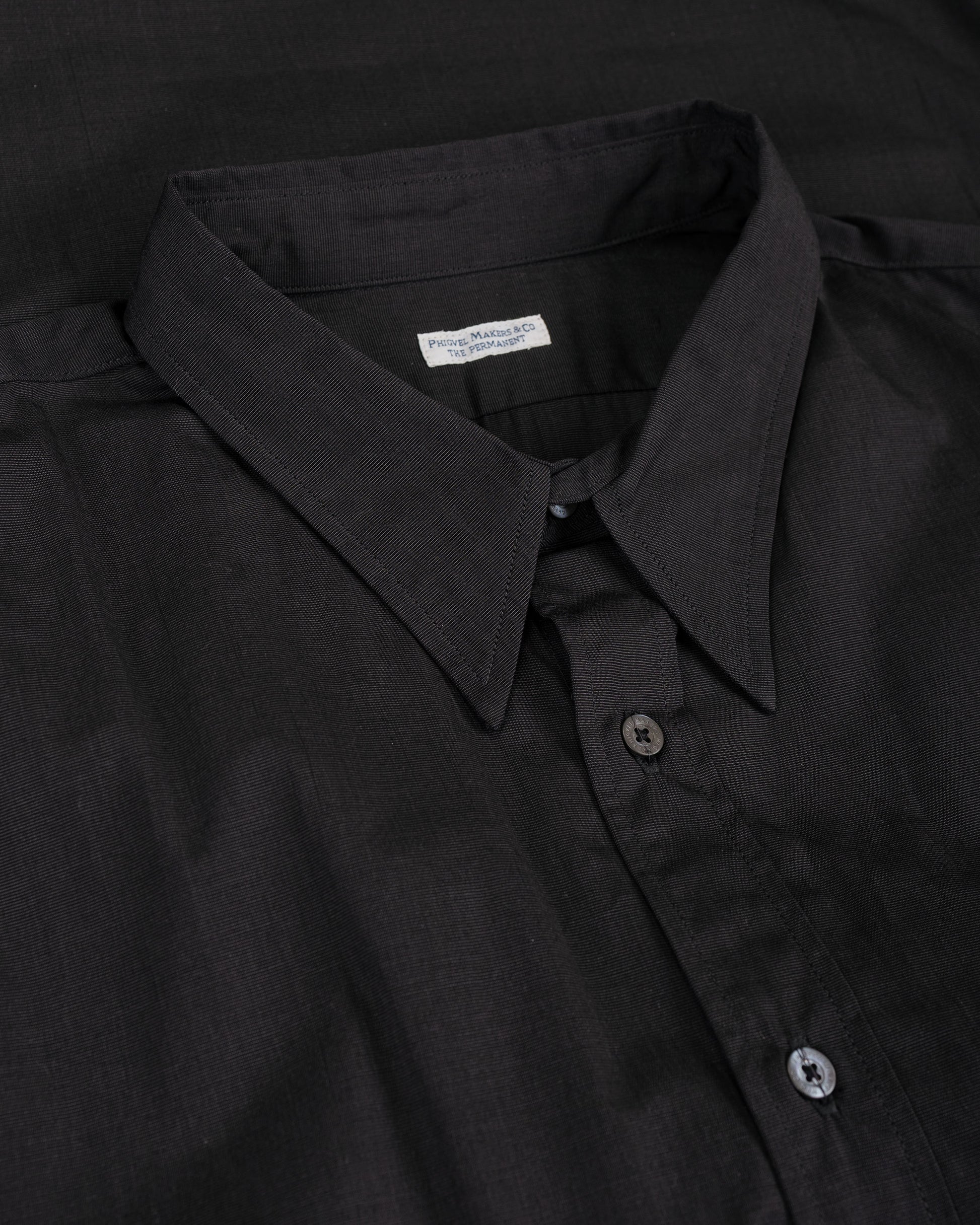 lost & found Phigvel Phigvel Classic Long Dress Shirt Charcoal