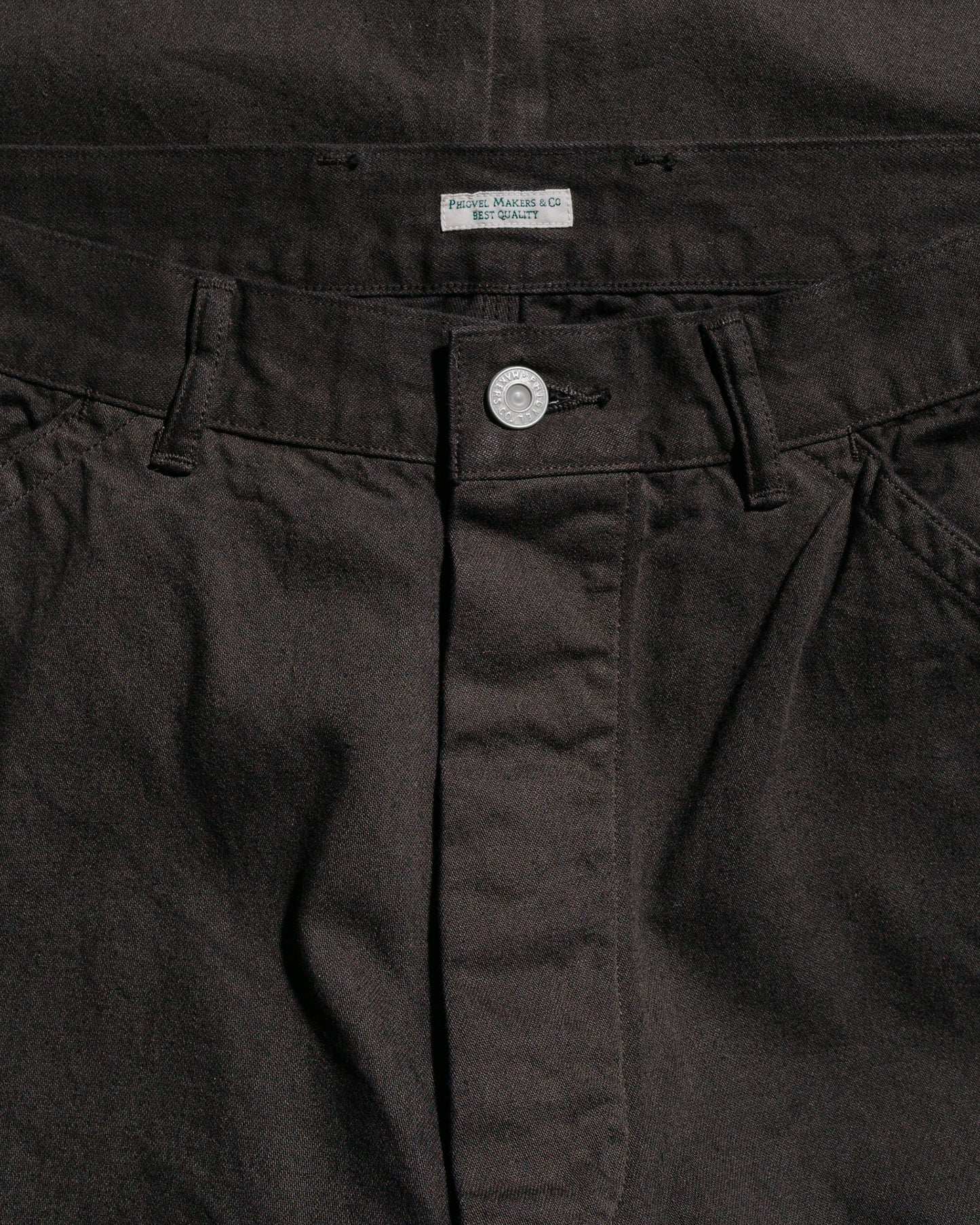 lost & found Phigvel Phigvel Denim Painter Trousers Dust Black
