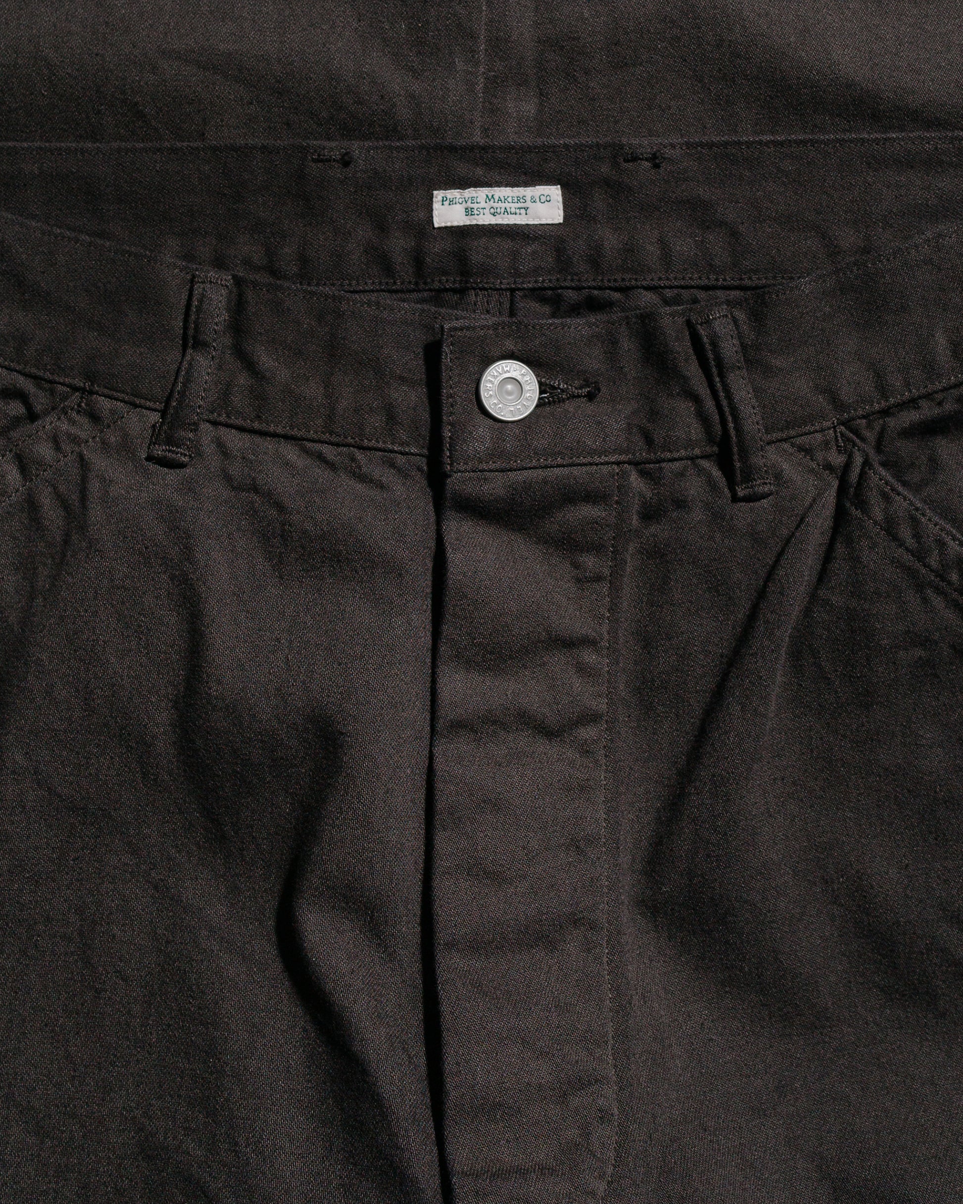 lost & found Phigvel Phigvel Denim Painter Trousers Dust Black