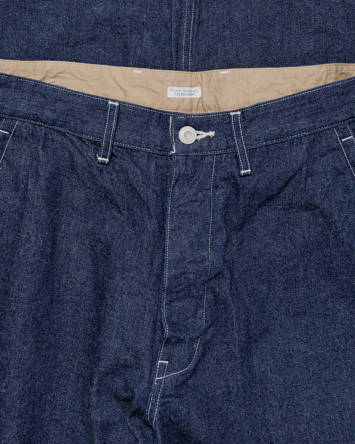 lost & found Phigvel Phigvel Denim Painter Trousers Indigo Rigid