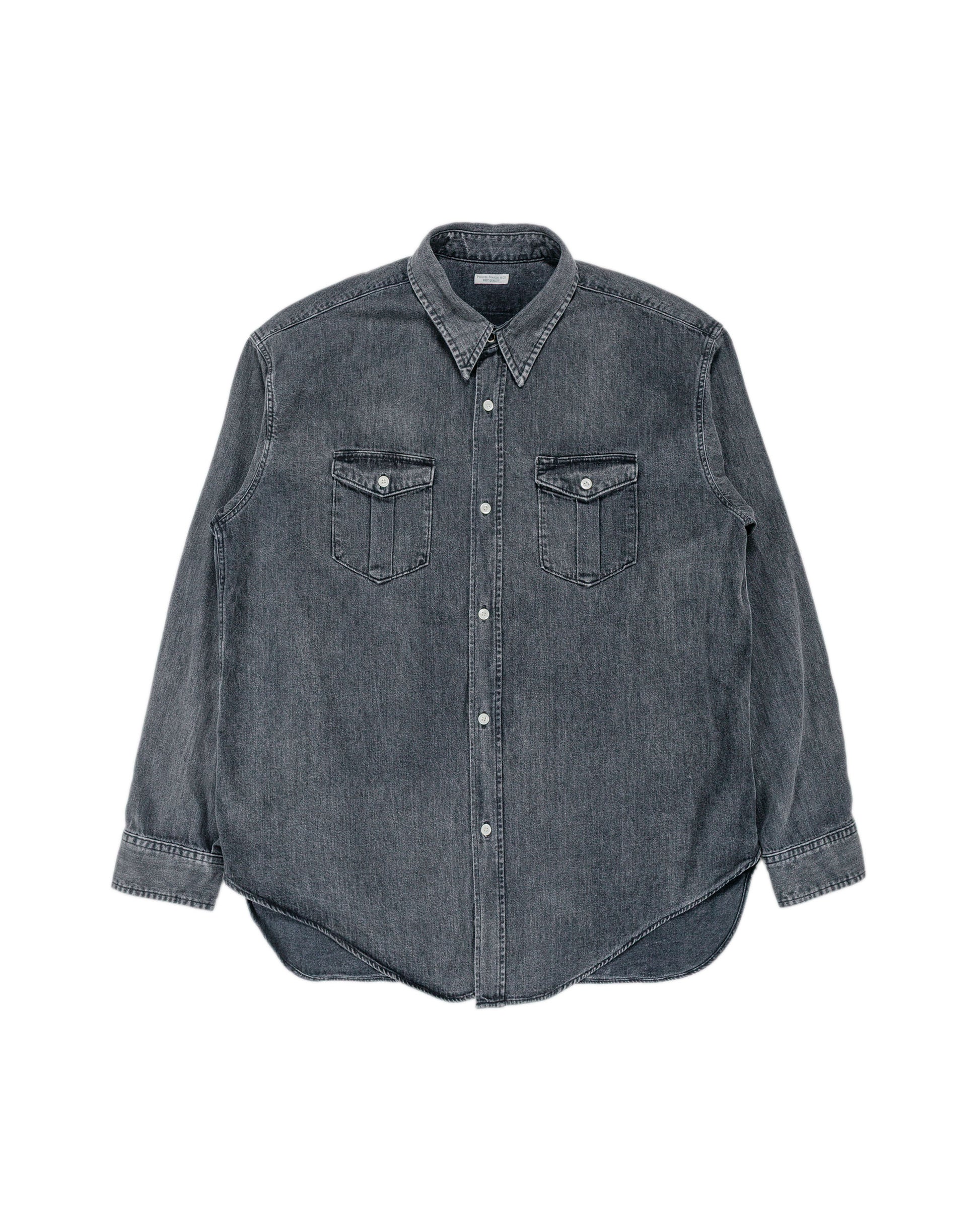 lost & found Phigvel Phigvel Denim Workaday Shirt Black (Fade)