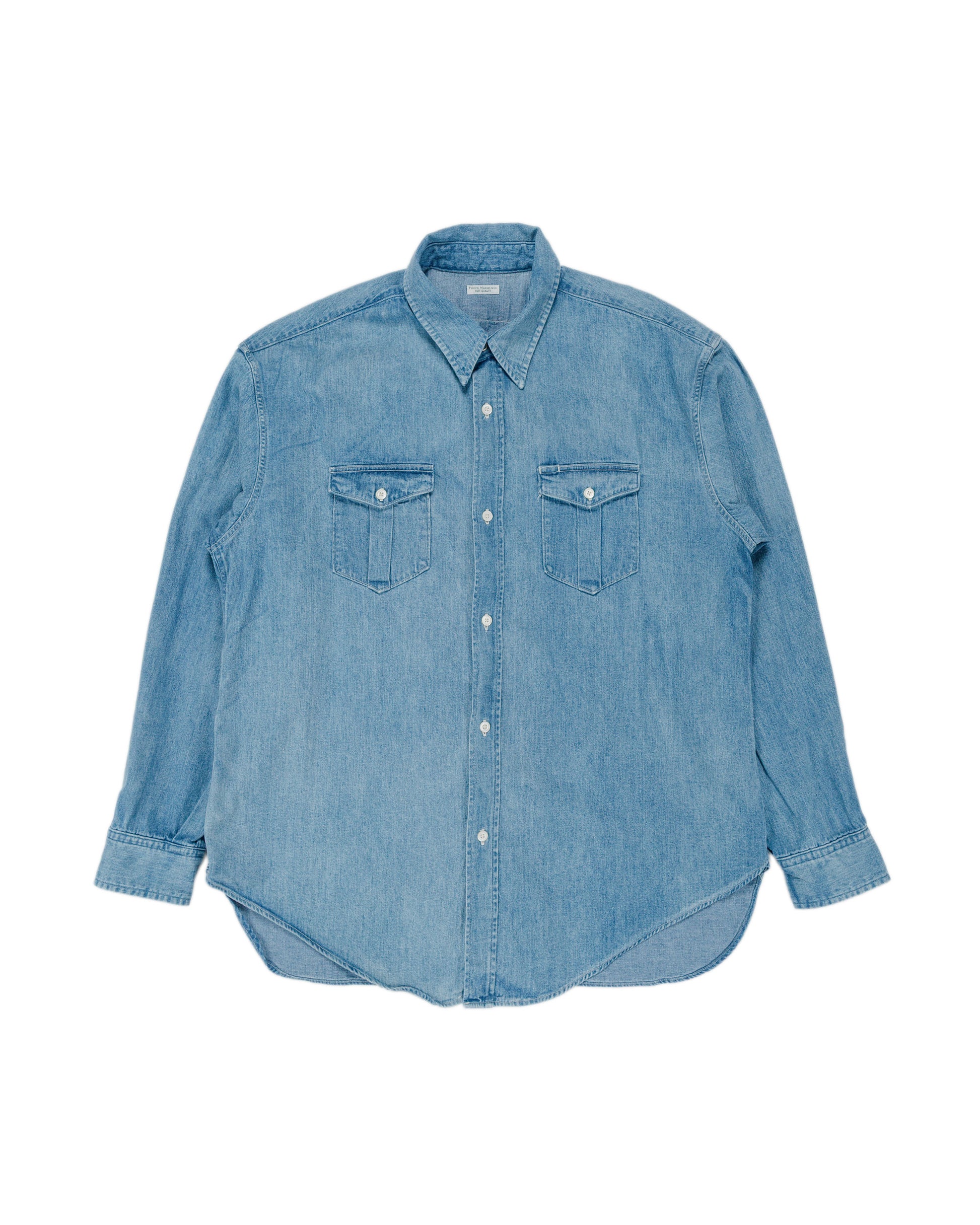 lost & found Phigvel Phigvel Denim Workaday Shirt Indigo (Fade)