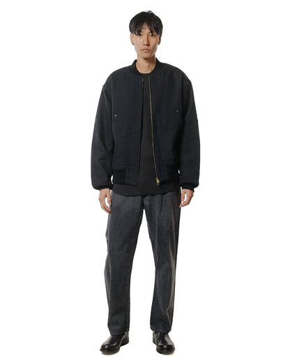 lost & found Phigvel Phigvel Duck Cloth Workaday Blouson Ink Black