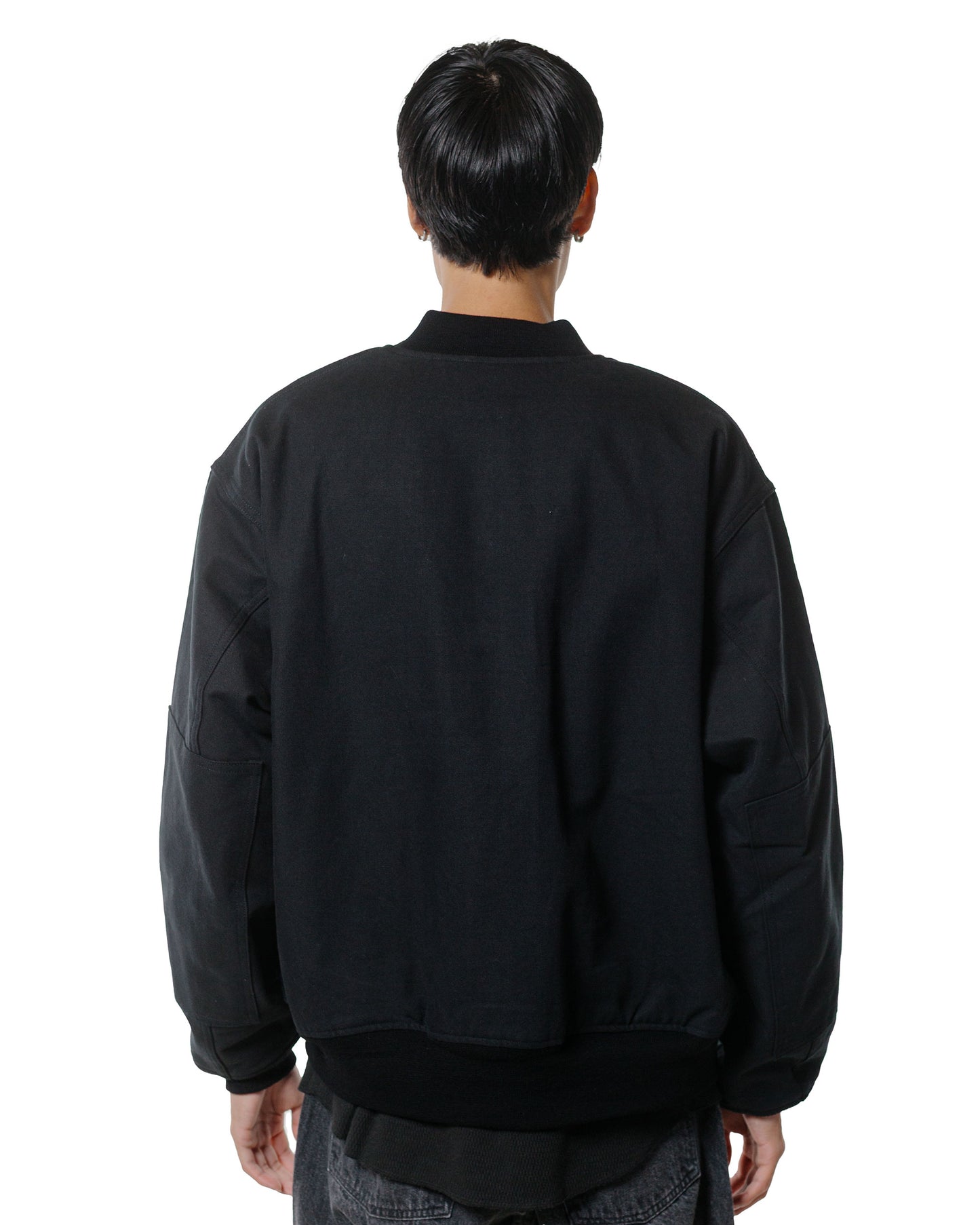 lost & found Phigvel Phigvel Duck Cloth Workaday Blouson Ink Black
