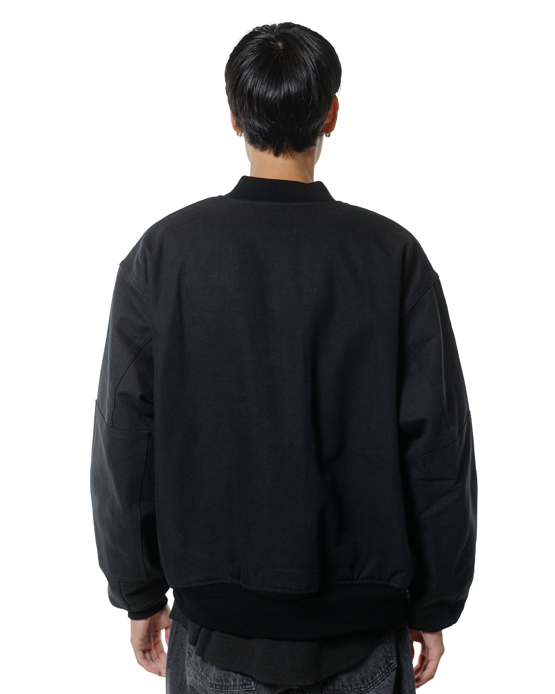 lost & found Phigvel Phigvel Duck Cloth Workaday Blouson Ink Black