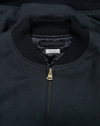 lost & found Phigvel Phigvel Duck Cloth Workaday Blouson Ink Black
