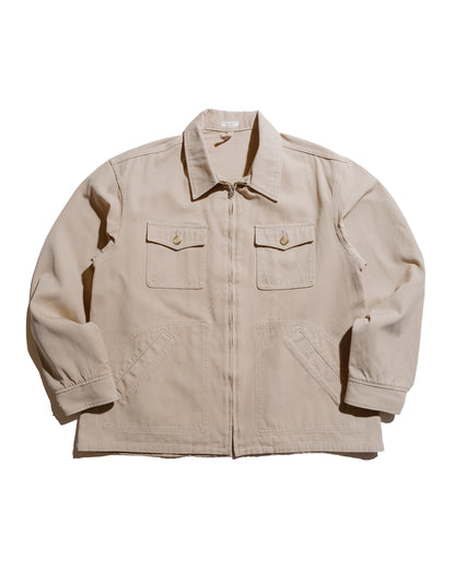 lost & found Phigvel Phigvel Duck Cloth Workaday Jacket Cream