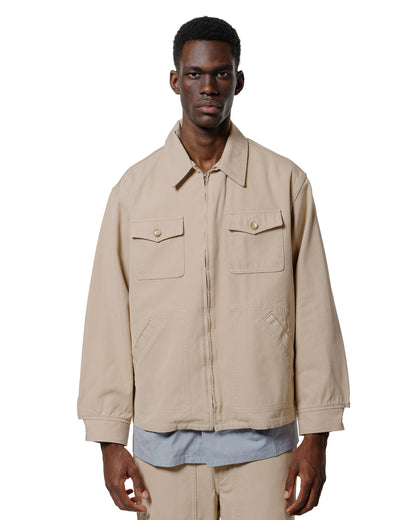 lost & found Phigvel Phigvel Duck Cloth Workaday Jacket Cream