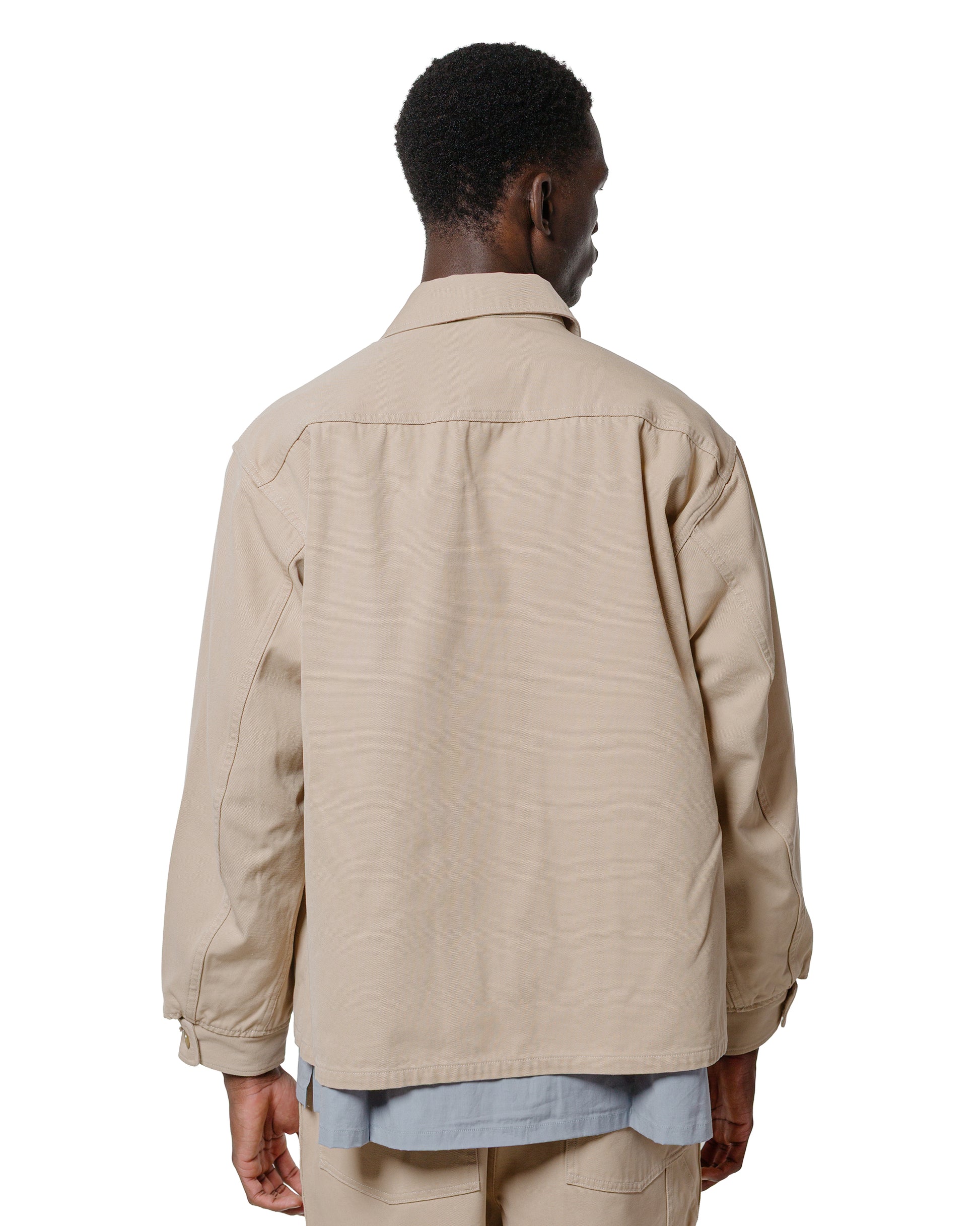 lost & found Phigvel Phigvel Duck Cloth Workaday Jacket Cream