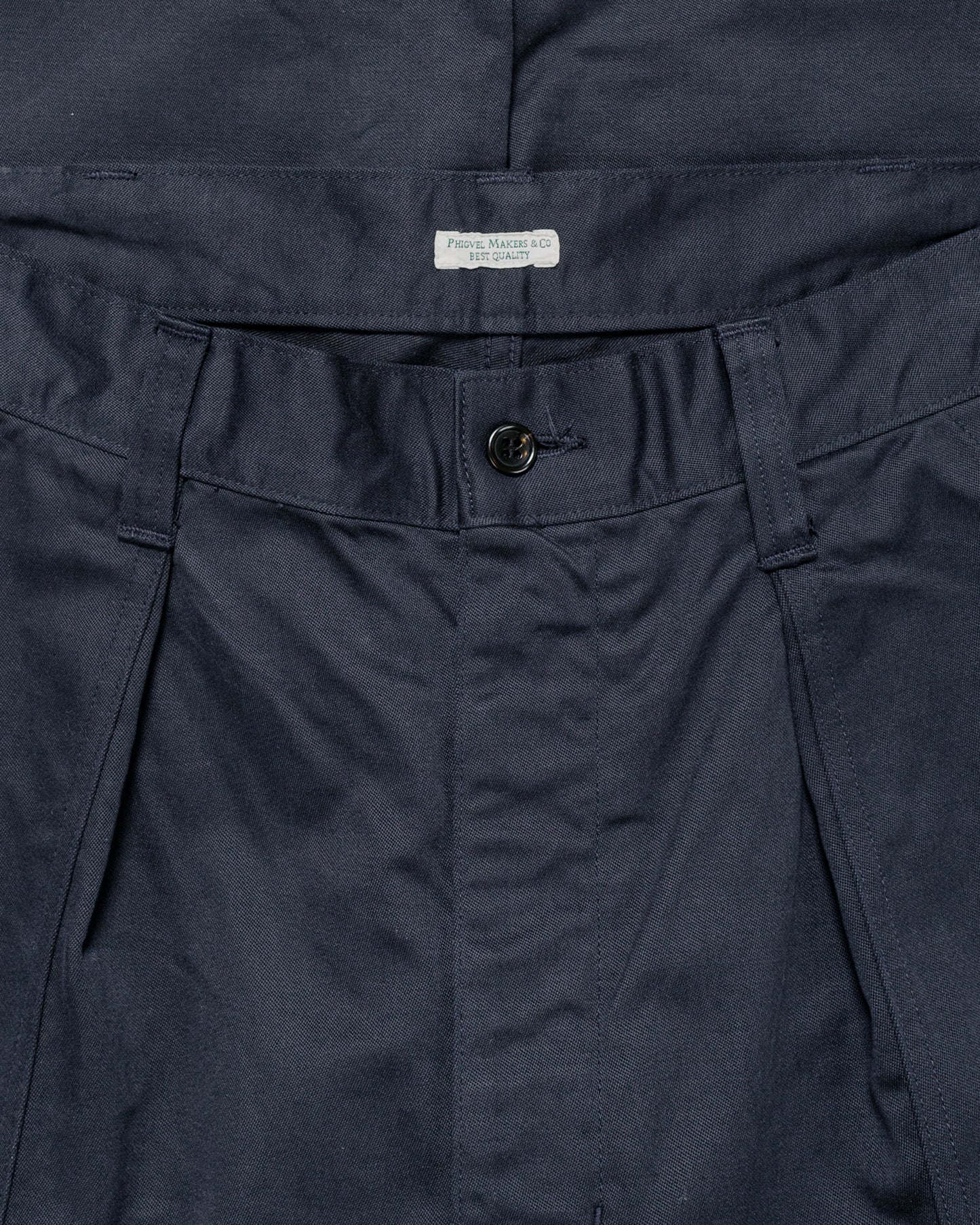 lost & found Phigvel Phigvel Flight Trousers Grayish Navy