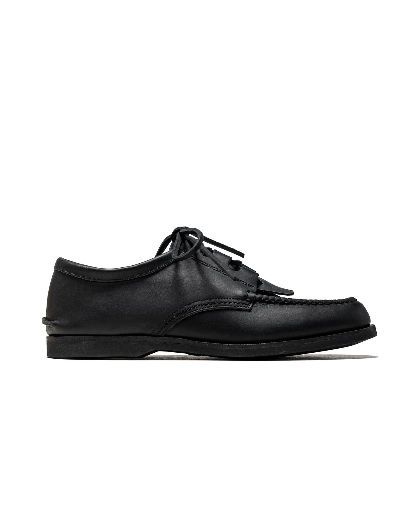 lost & found Phigvel Phigvel Ghillie Moccasin Black