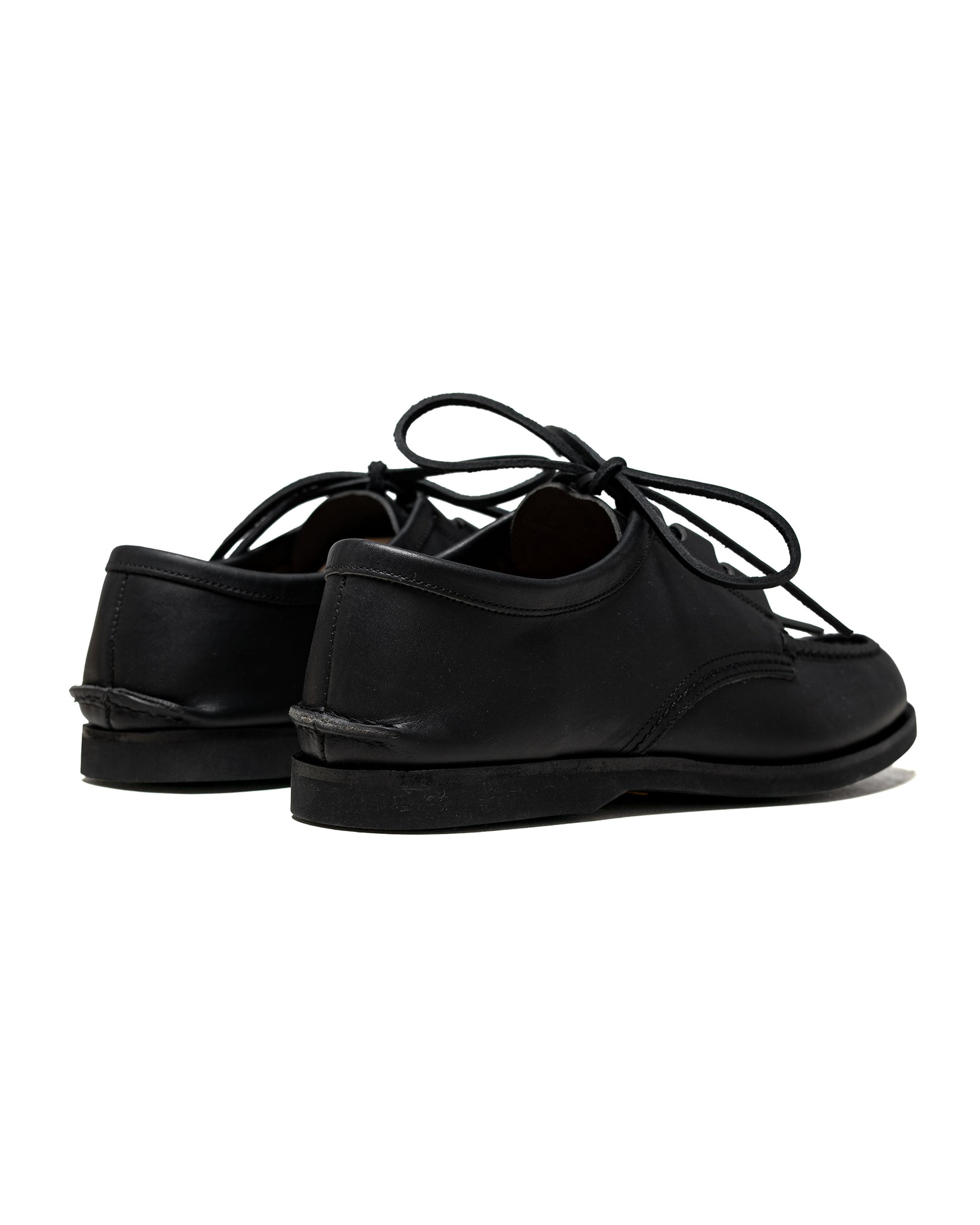 lost & found Phigvel Phigvel Ghillie Moccasin Black