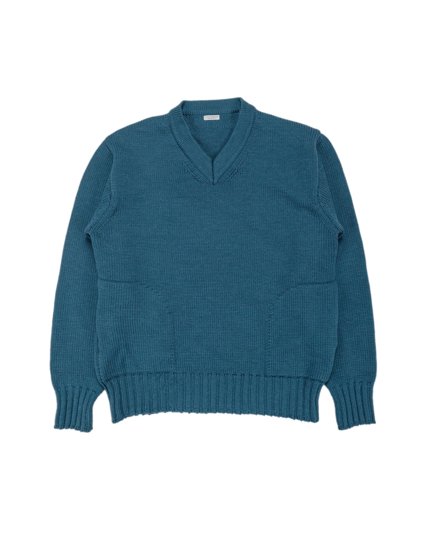 lost & found Phigvel Phigvel Goodman's V Neck Sweater Cerulean