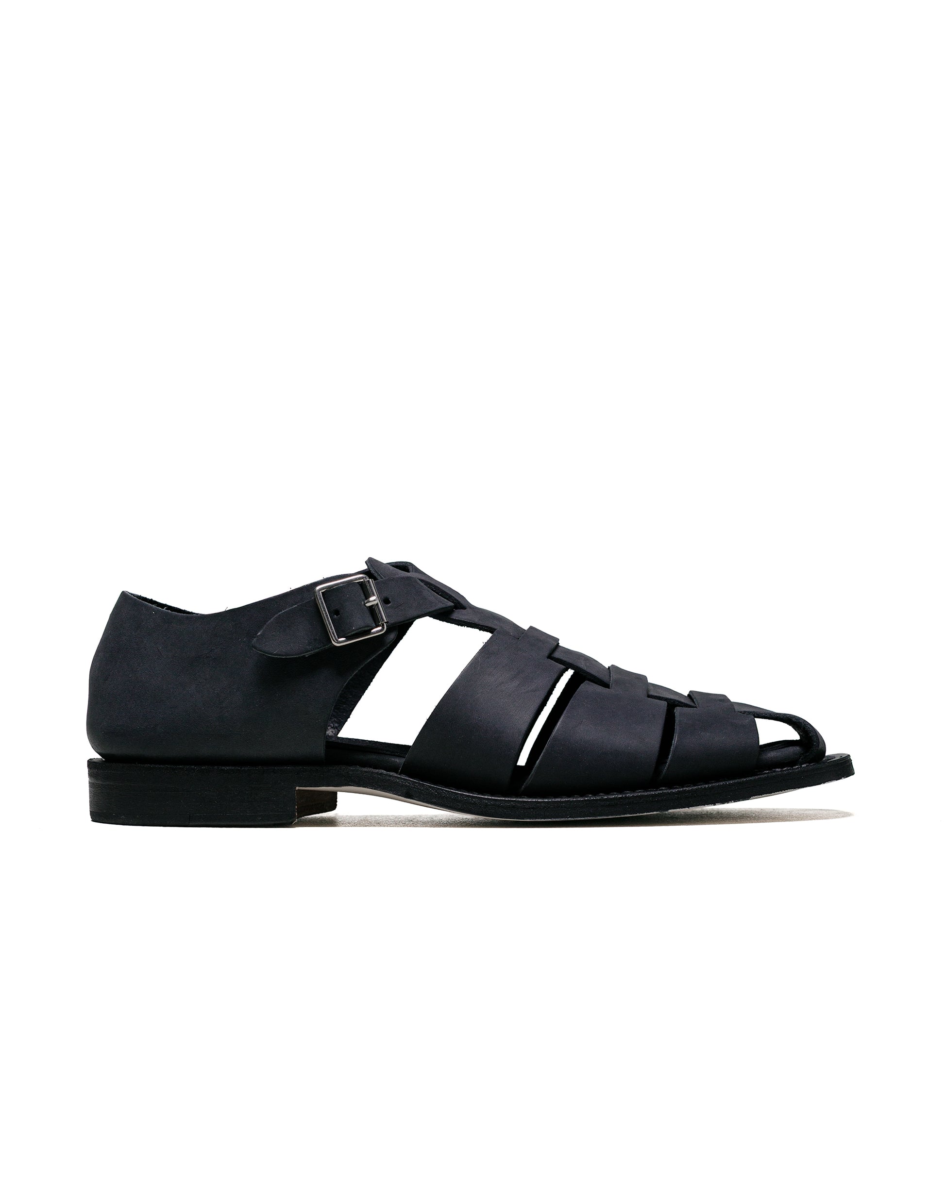 lost & found Phigvel Phigvel Gurkha Sandal Black
