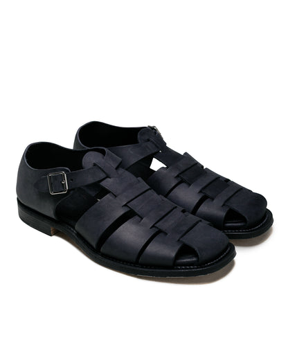 lost & found Phigvel Phigvel Gurkha Sandal Black