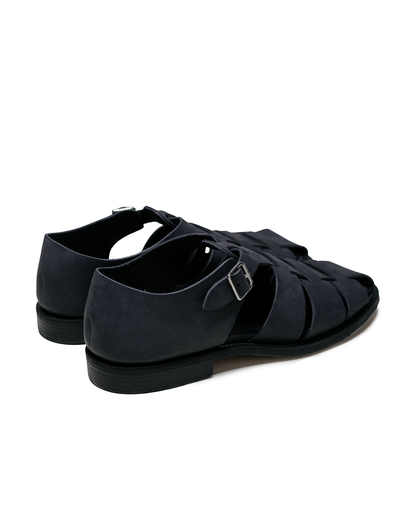 lost & found Phigvel Phigvel Gurkha Sandal Black