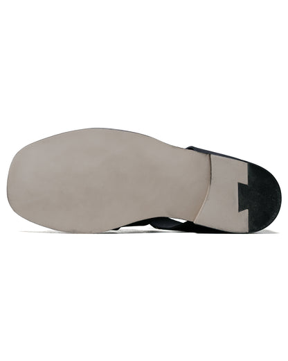 lost & found Phigvel Phigvel Gurkha Sandal Black