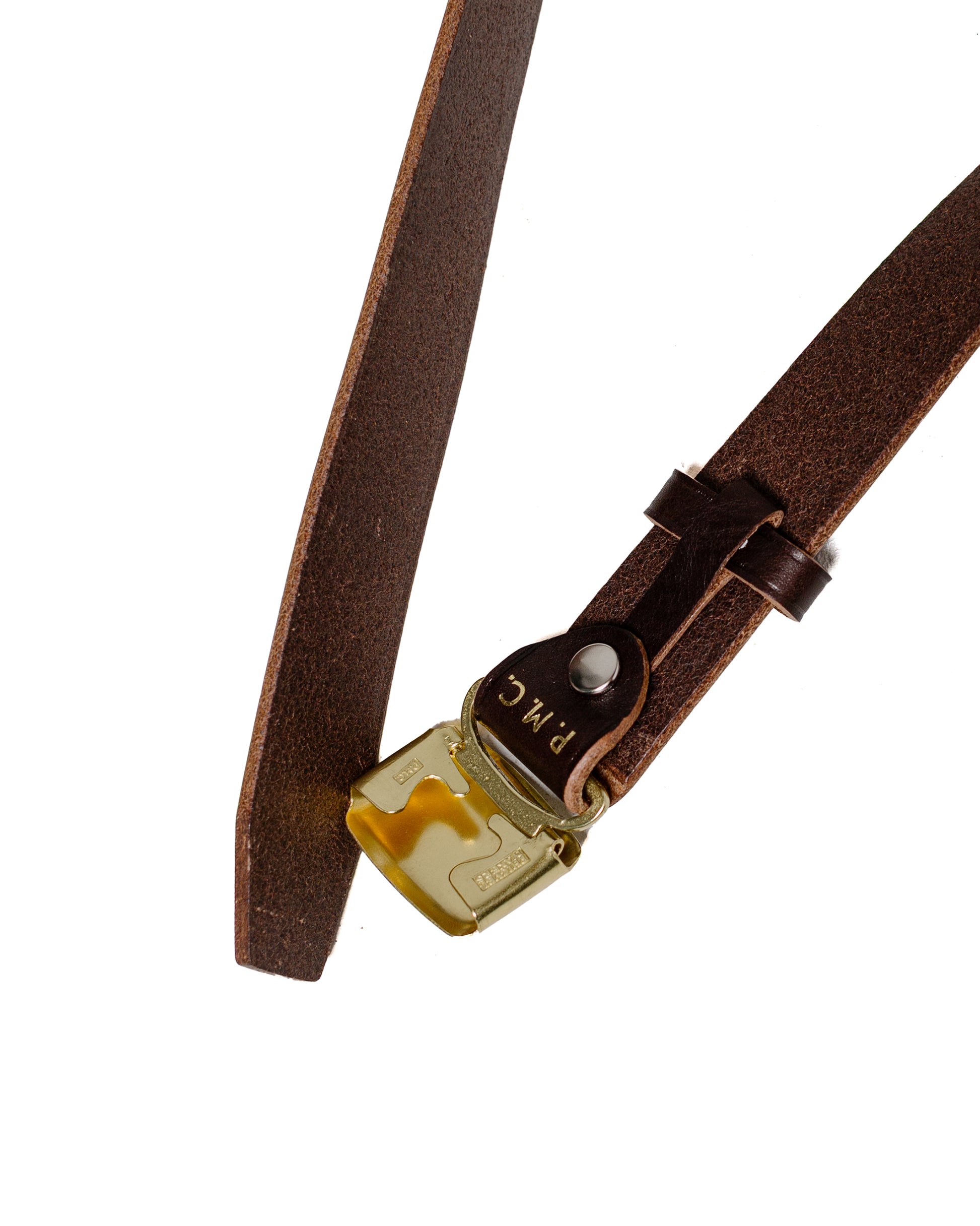 lost & found Phigvel Phigvel Hickok Belt D.Brown/Brass