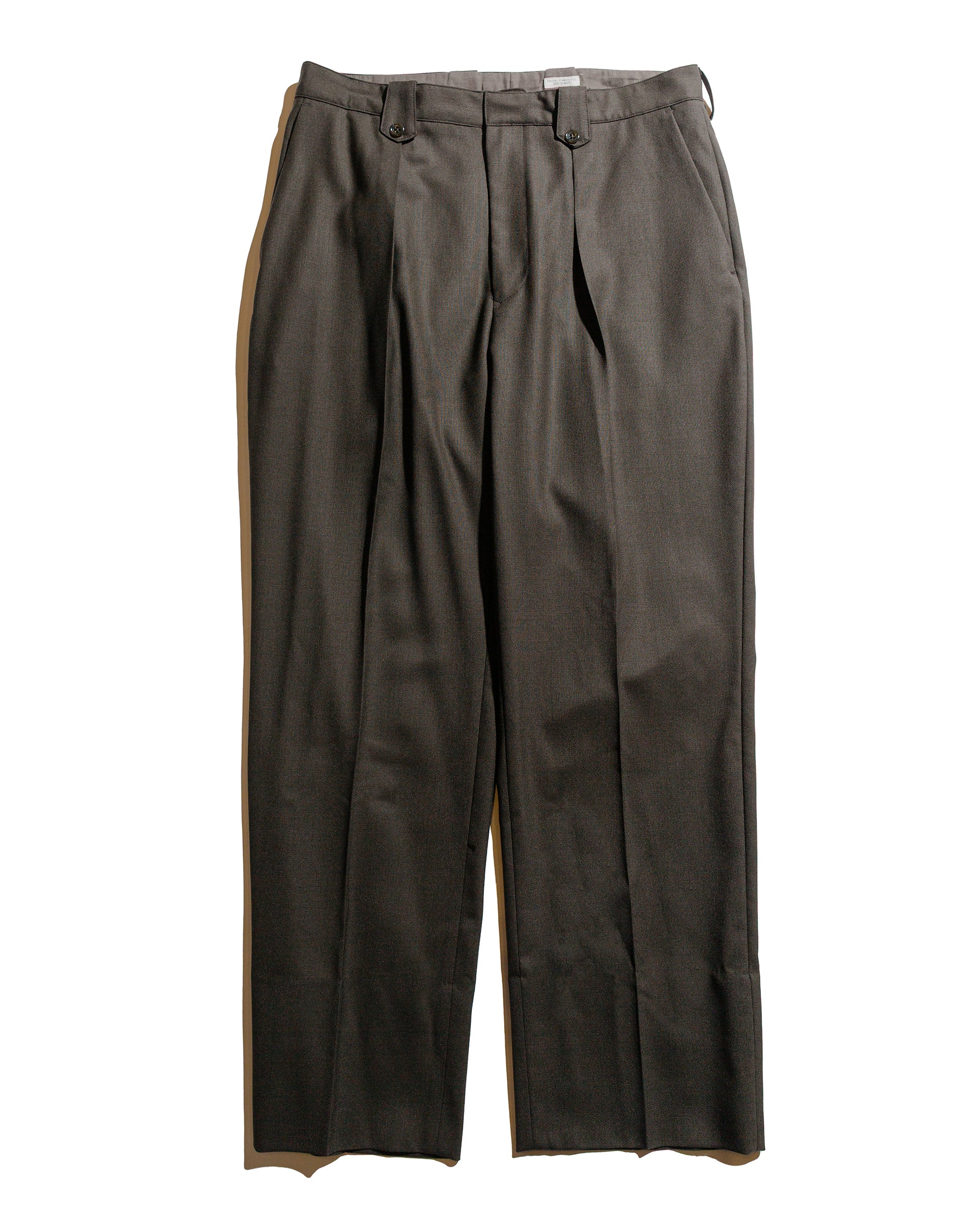 lost & found Phigvel Phigvel Hopsack Safari Trousers Forest