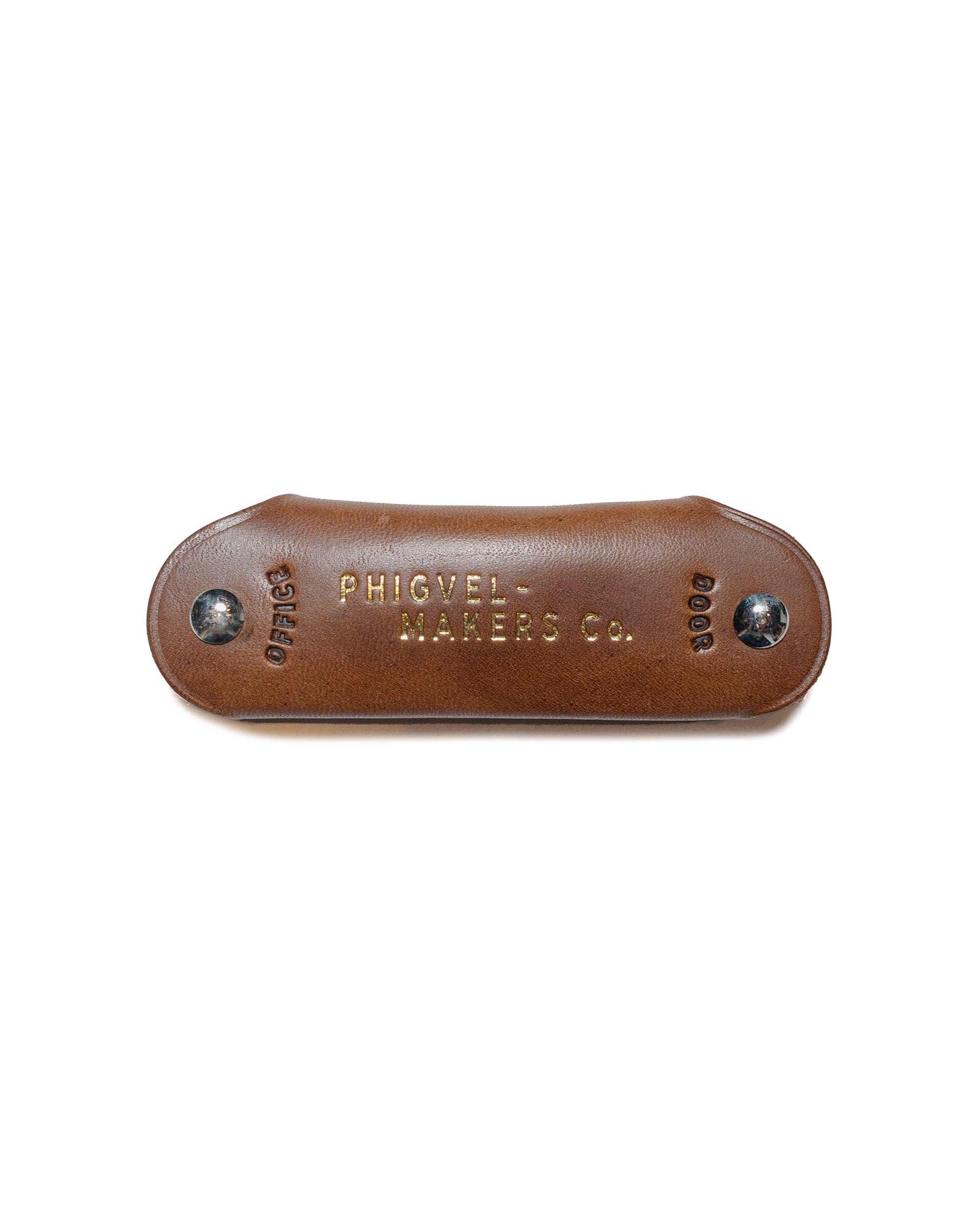 lost & found Phigvel Phigvel Key Case Horsehide Brown