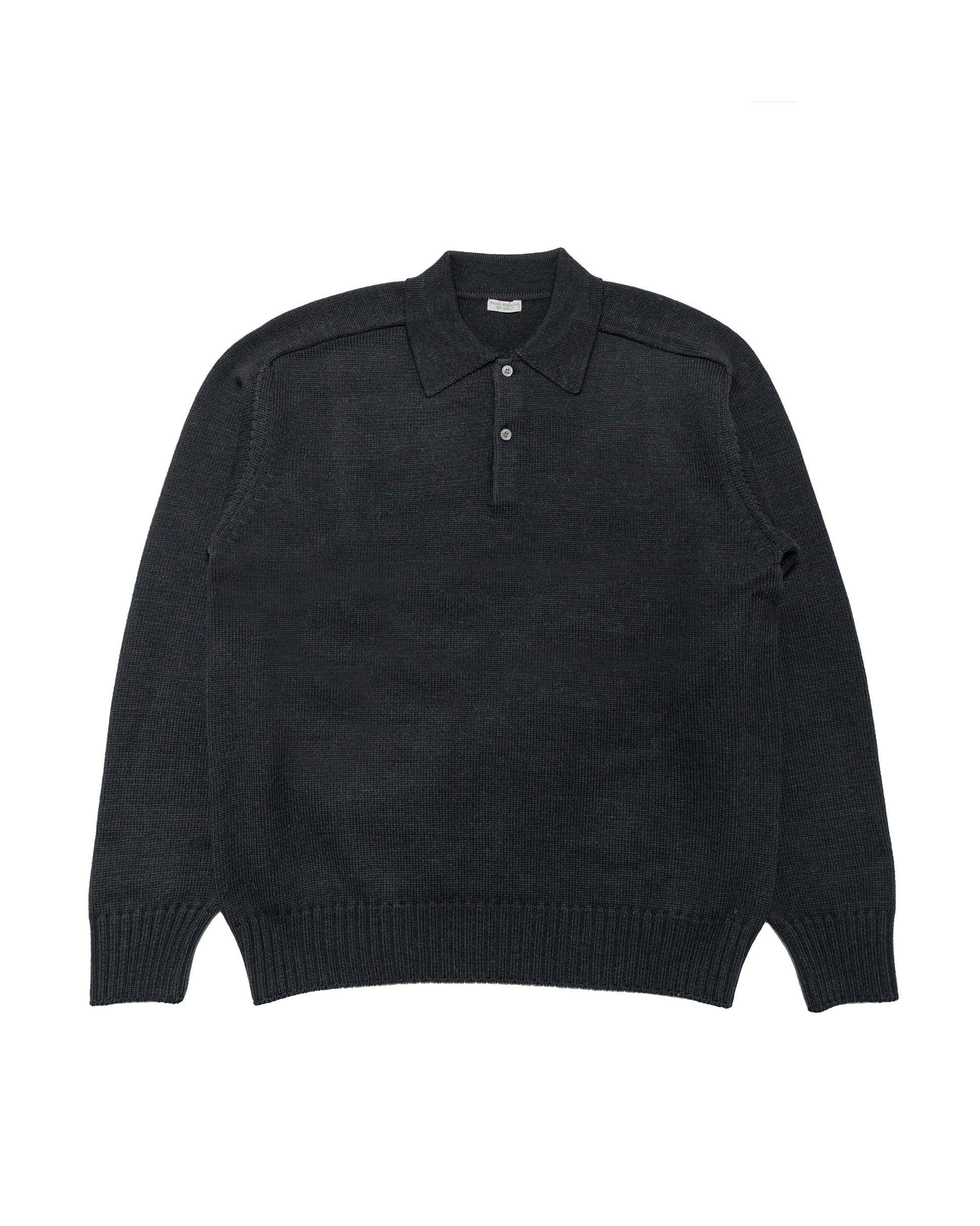 lost & found Phigvel Phigvel Knit Polo Graphite