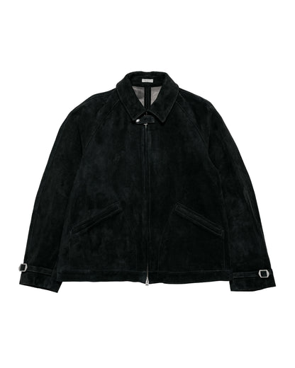 Phigvel Lost & Found Leather Zip Blouson Black(Suede)