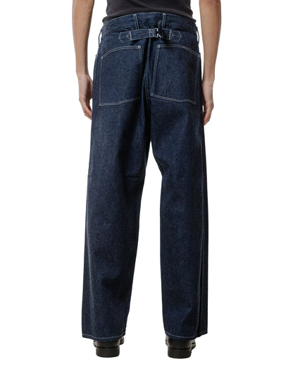 lost & found Phigvel Phigvel Mil Denim Fatigue Trousers Indigo