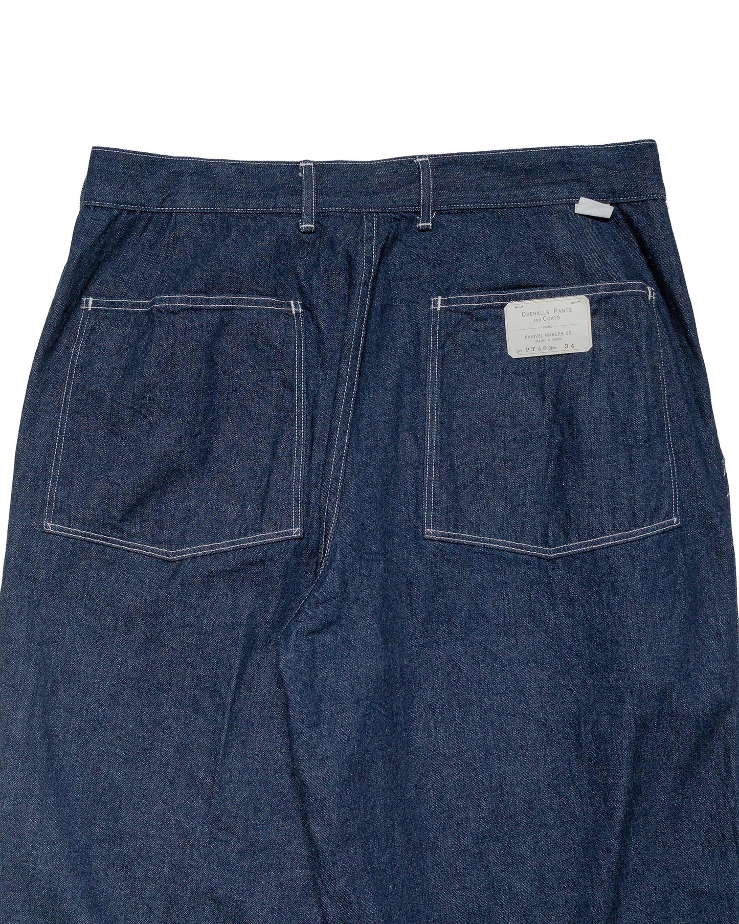 lost & found Phigvel Phigvel Mil Denim Trousers Indigo
