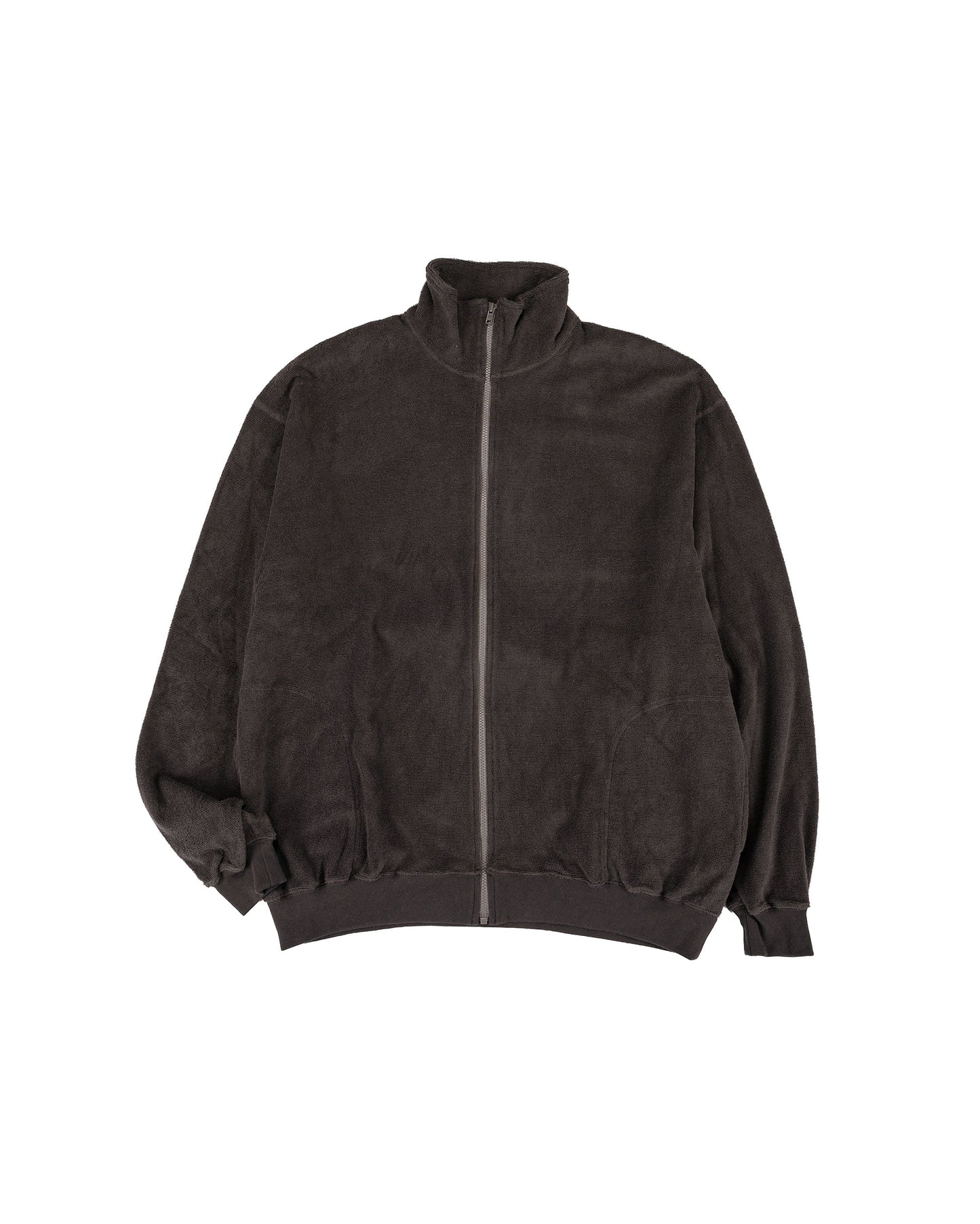 lost & found Phigvel Phigvel Mountaineer Pile Jacket Charcoal