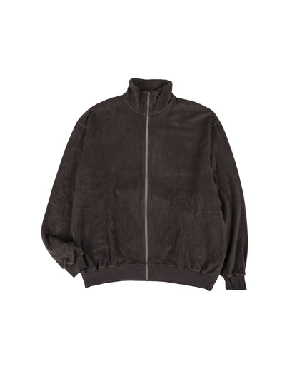 lost & found Phigvel Phigvel Mountaineer Pile Jacket Charcoal