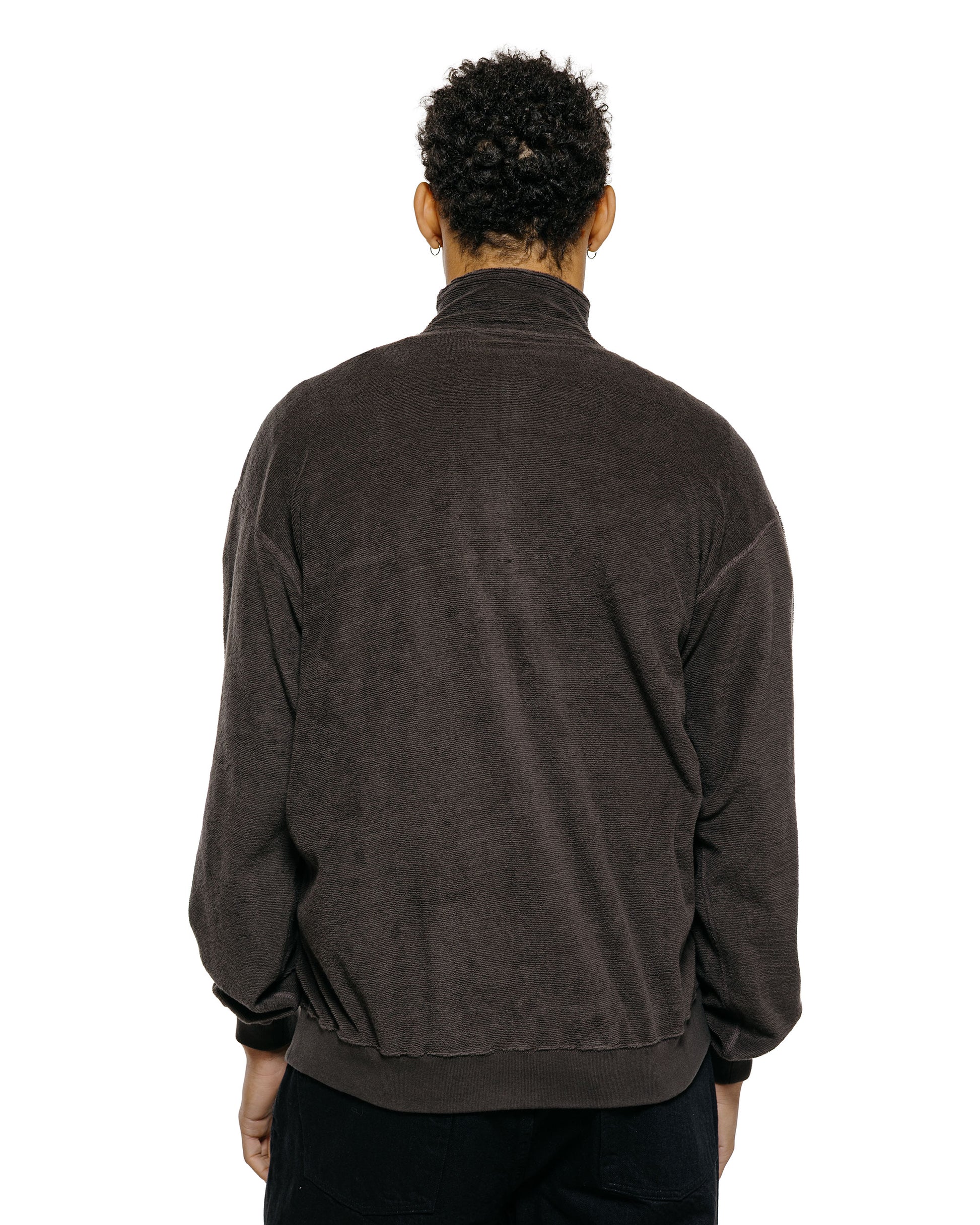 lost & found Phigvel Phigvel Mountaineer Pile Jacket Charcoal