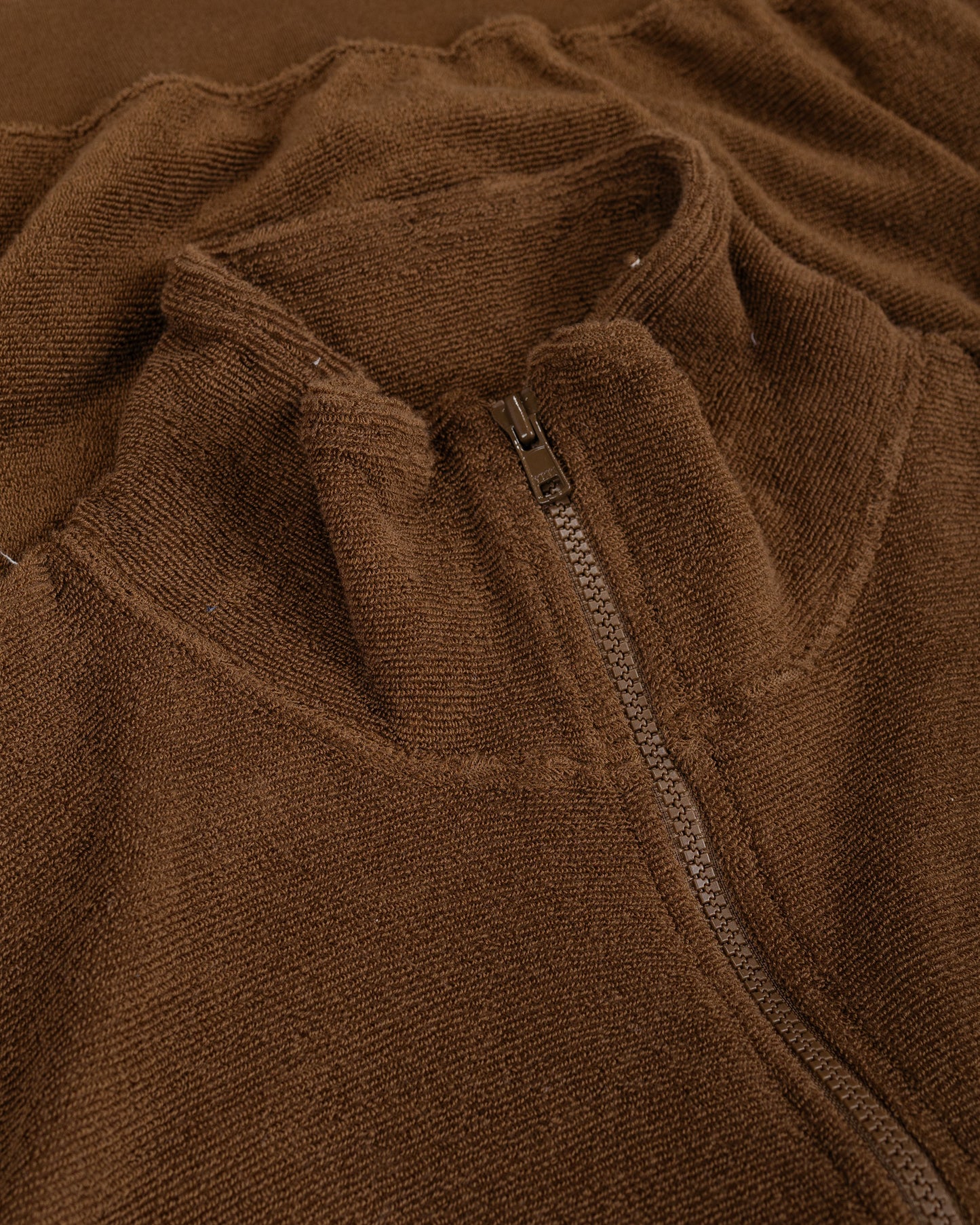 lost & found Phigvel Phigvel Mountaineer Pile Jacket Sepia Brown