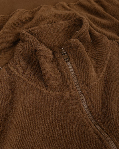 lost & found Phigvel Phigvel Mountaineer Pile Jacket Sepia Brown