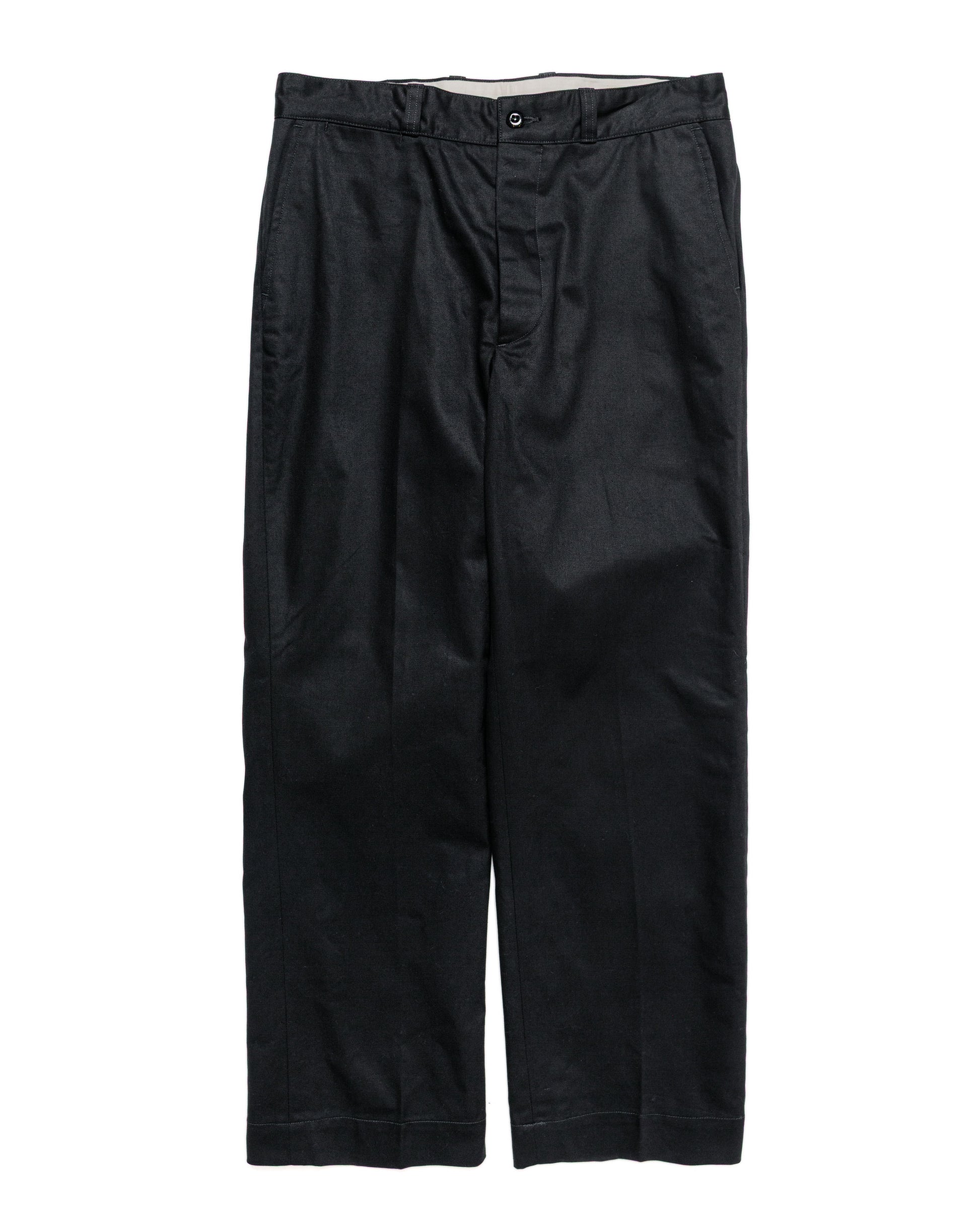 lost & found Phigvel Phigvel Officer Trousers (Regular) Ink Black