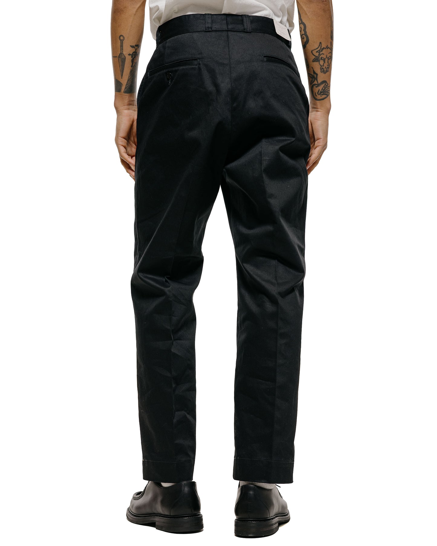 lost & found Phigvel Phigvel Officer Trousers (Regular) Ink Black