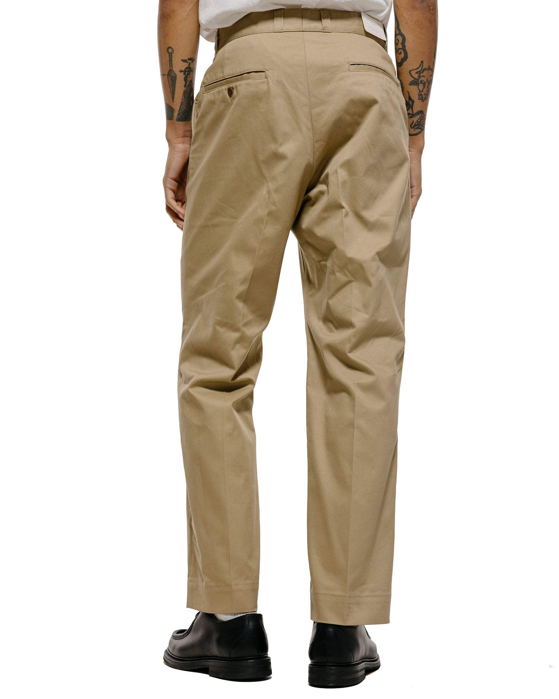 lost & found Phigvel Phigvel Officer Trousers (Regular) Khaki Beige